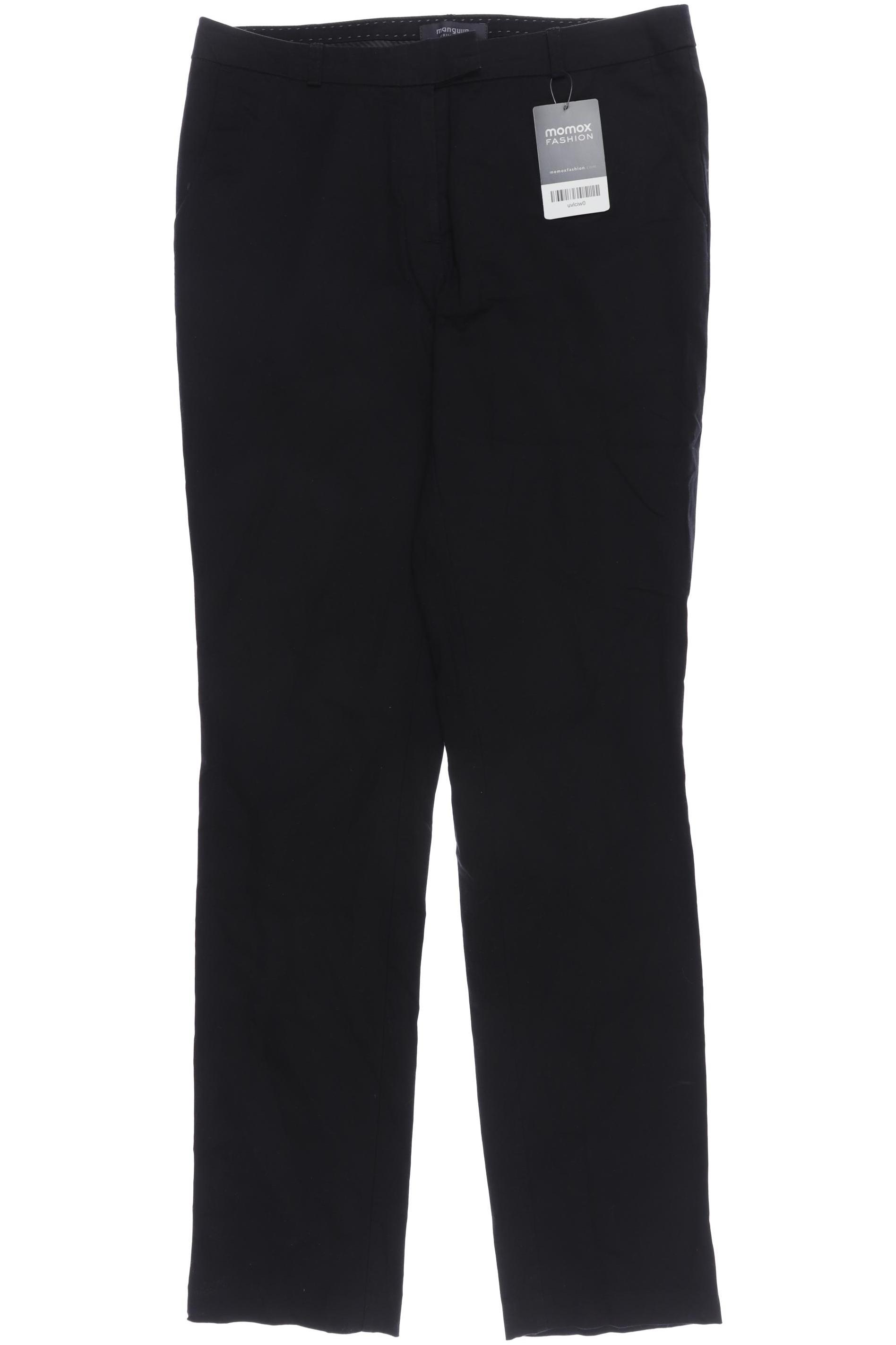 

Manguun Damen Stoffhose, schwarz, Gr. 36