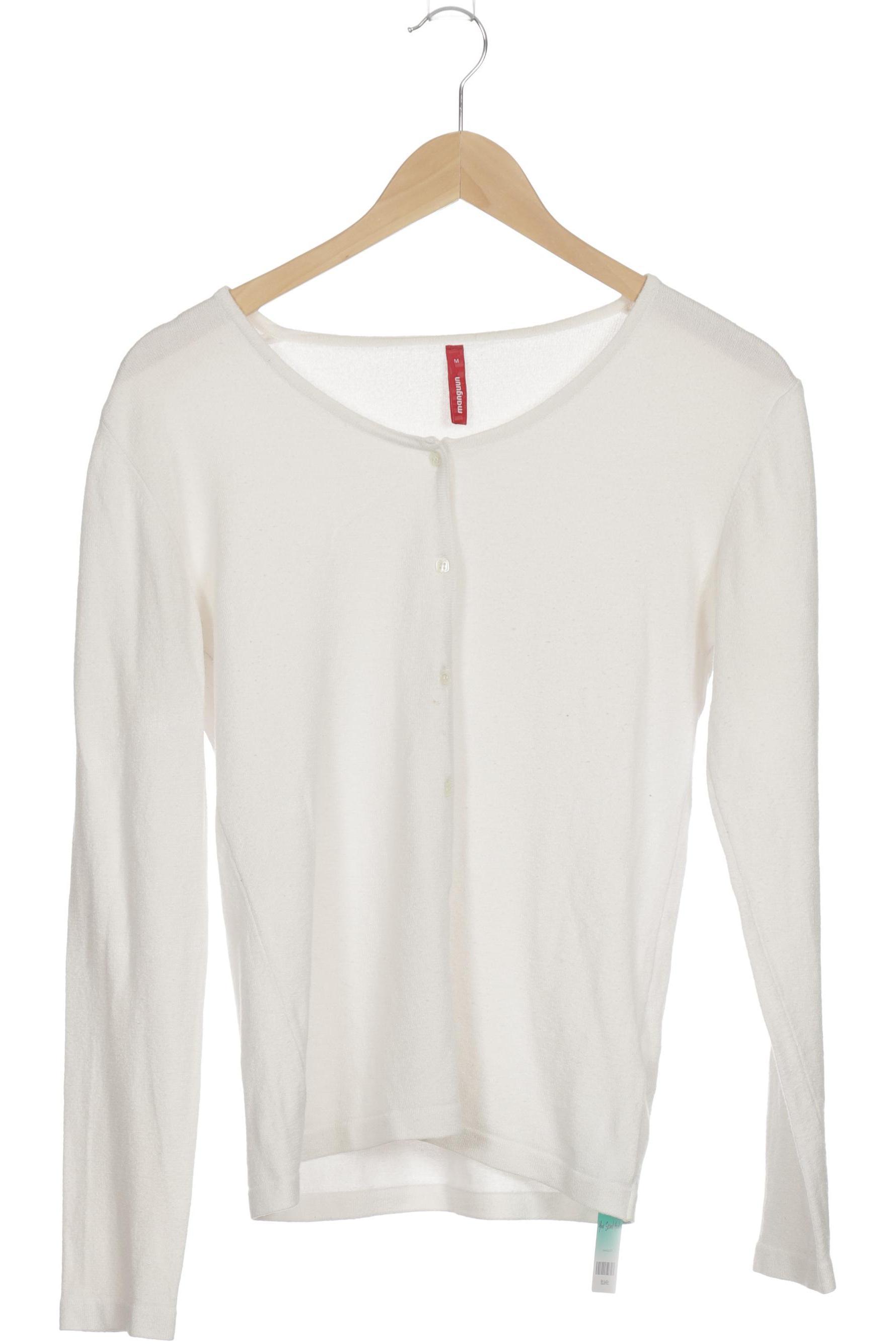 

Manguun Damen Strickjacke, weiß, Gr.