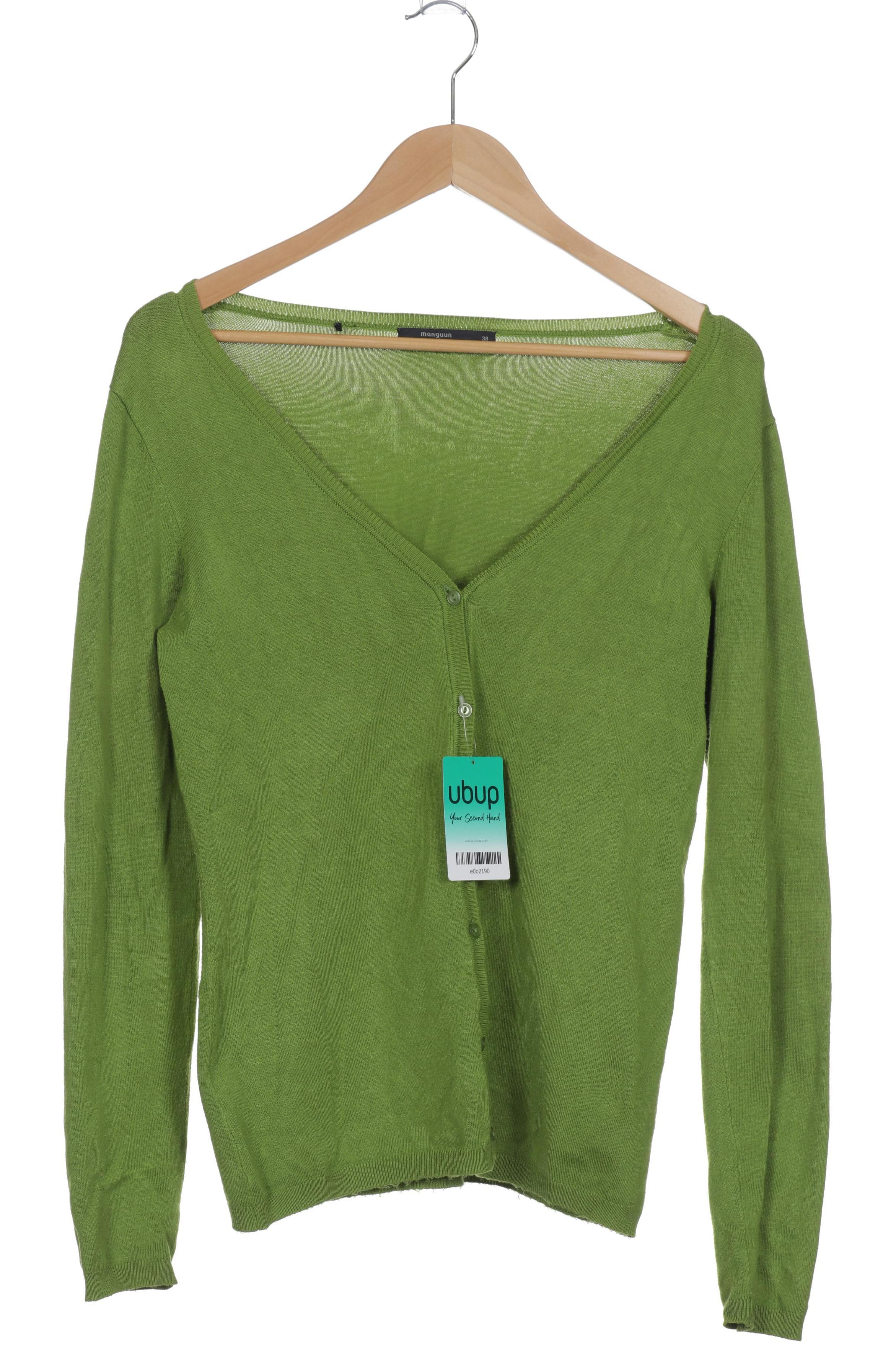 

Manguun Damen Strickjacke, grün, Gr. 38