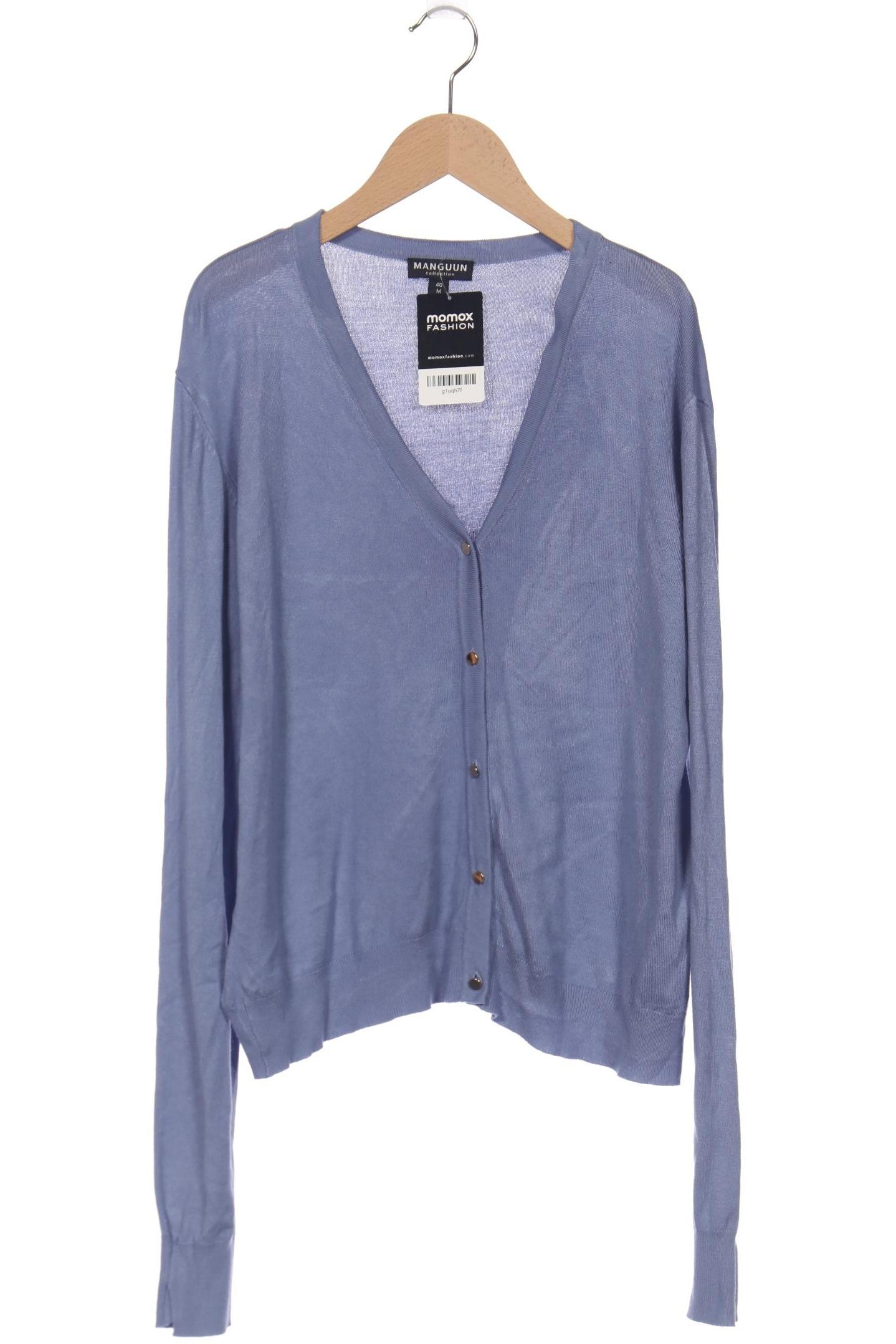 

Manguun Damen Strickjacke, blau, Gr. 40