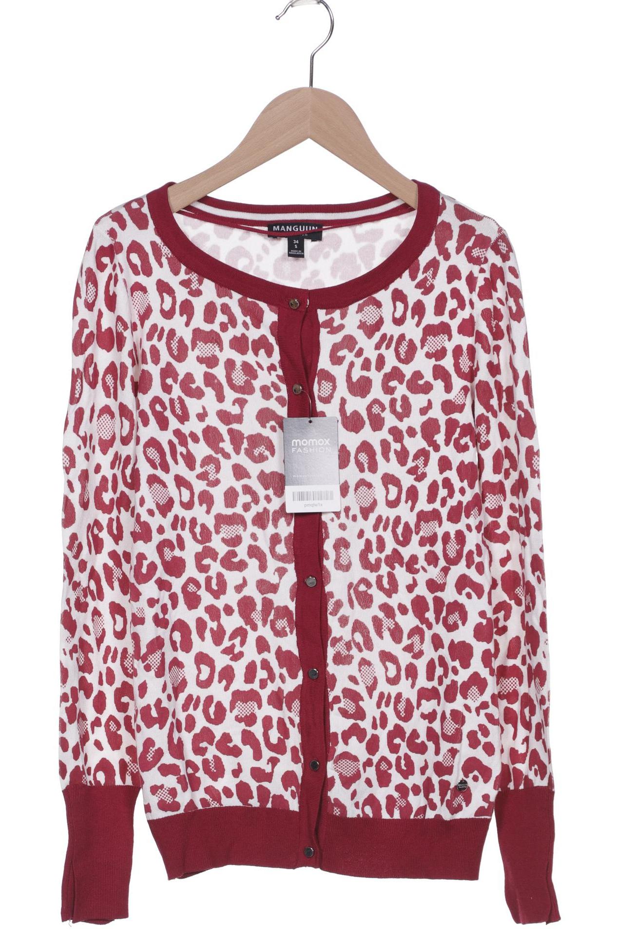 

Manguun Damen Strickjacke, bordeaux, Gr. 34