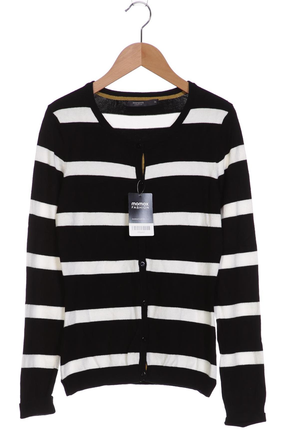 

Manguun Damen Strickjacke, schwarz, Gr. 36