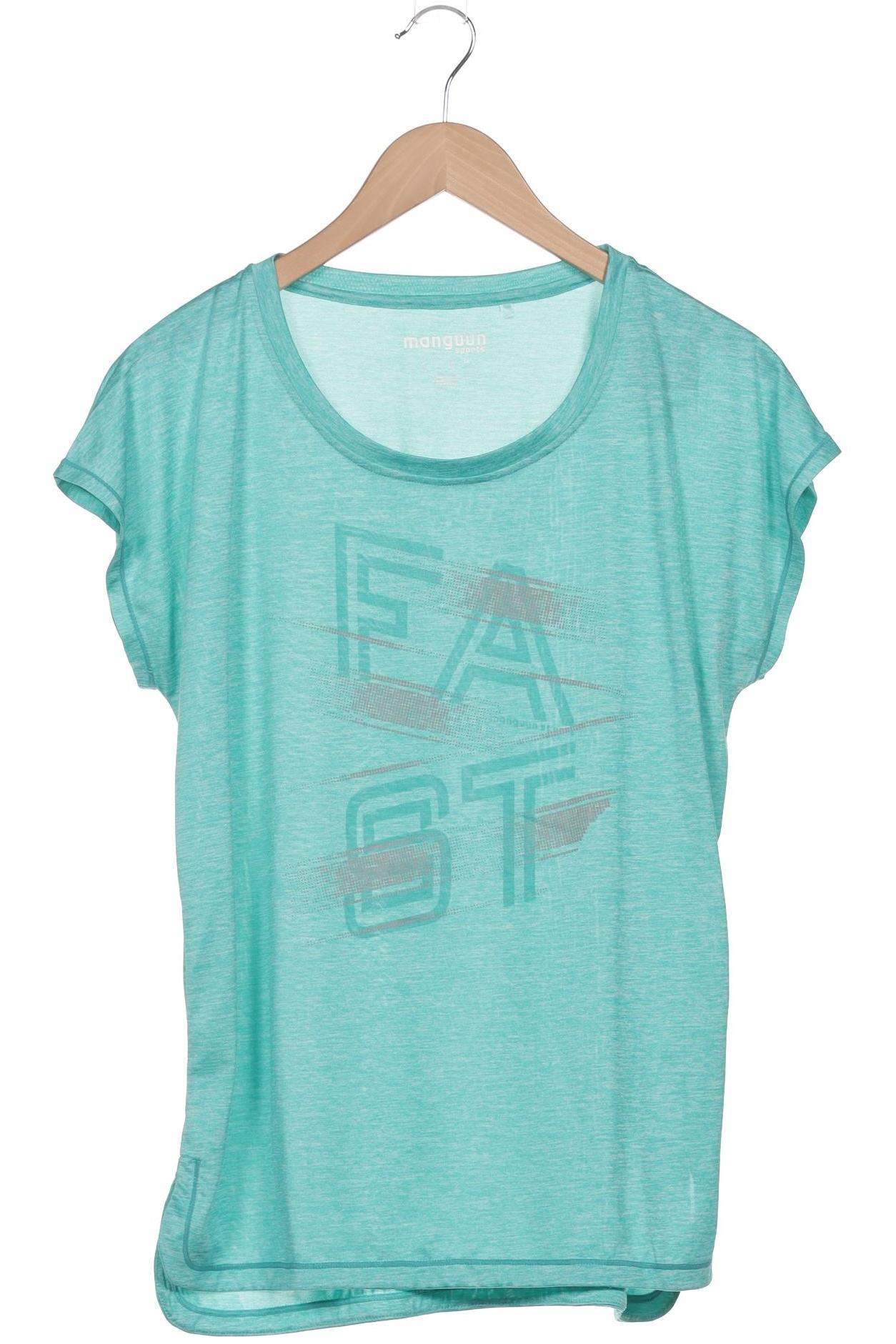 

Manguun Damen T-Shirt, türkis, Gr. 44