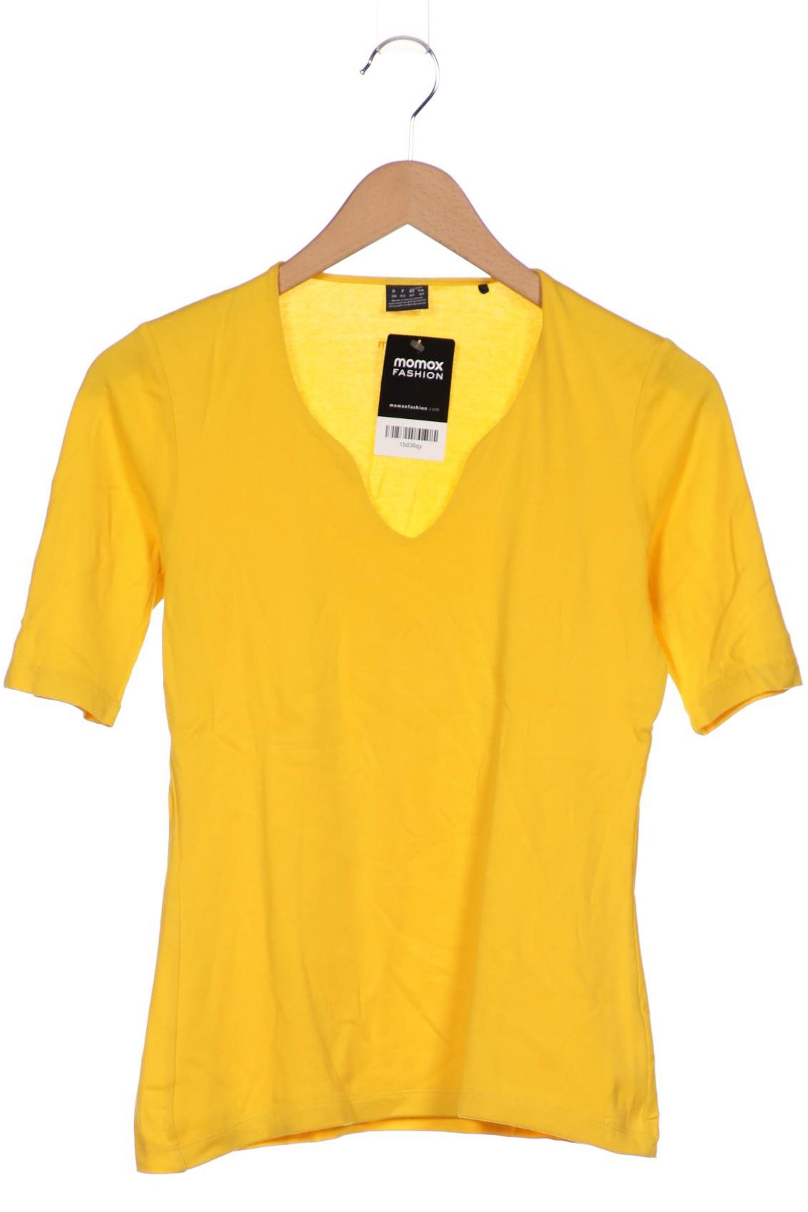 

Manguun Damen T-Shirt, gelb, Gr. 38