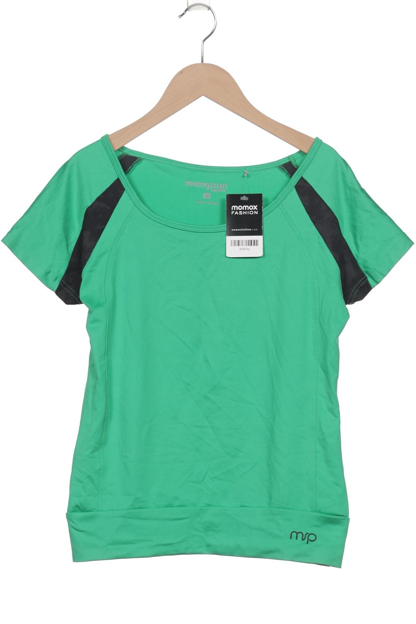 

Manguun Damen T-Shirt, grün, Gr. 36