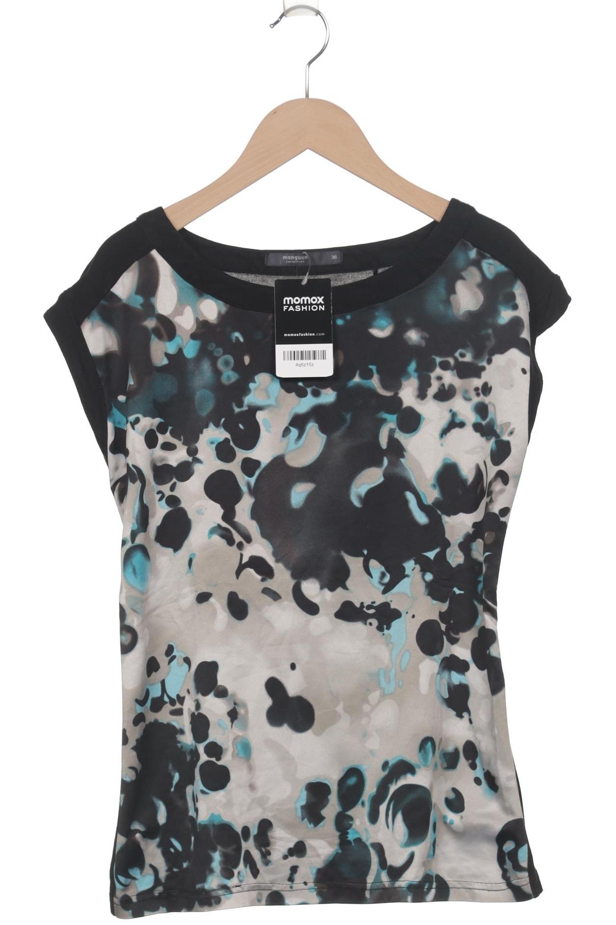 

Manguun Damen T-Shirt, schwarz, Gr. 36