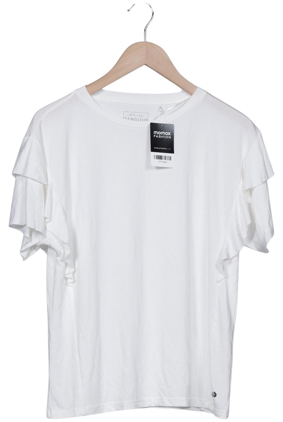 

Manguun Damen T-Shirt, weiß, Gr. 40