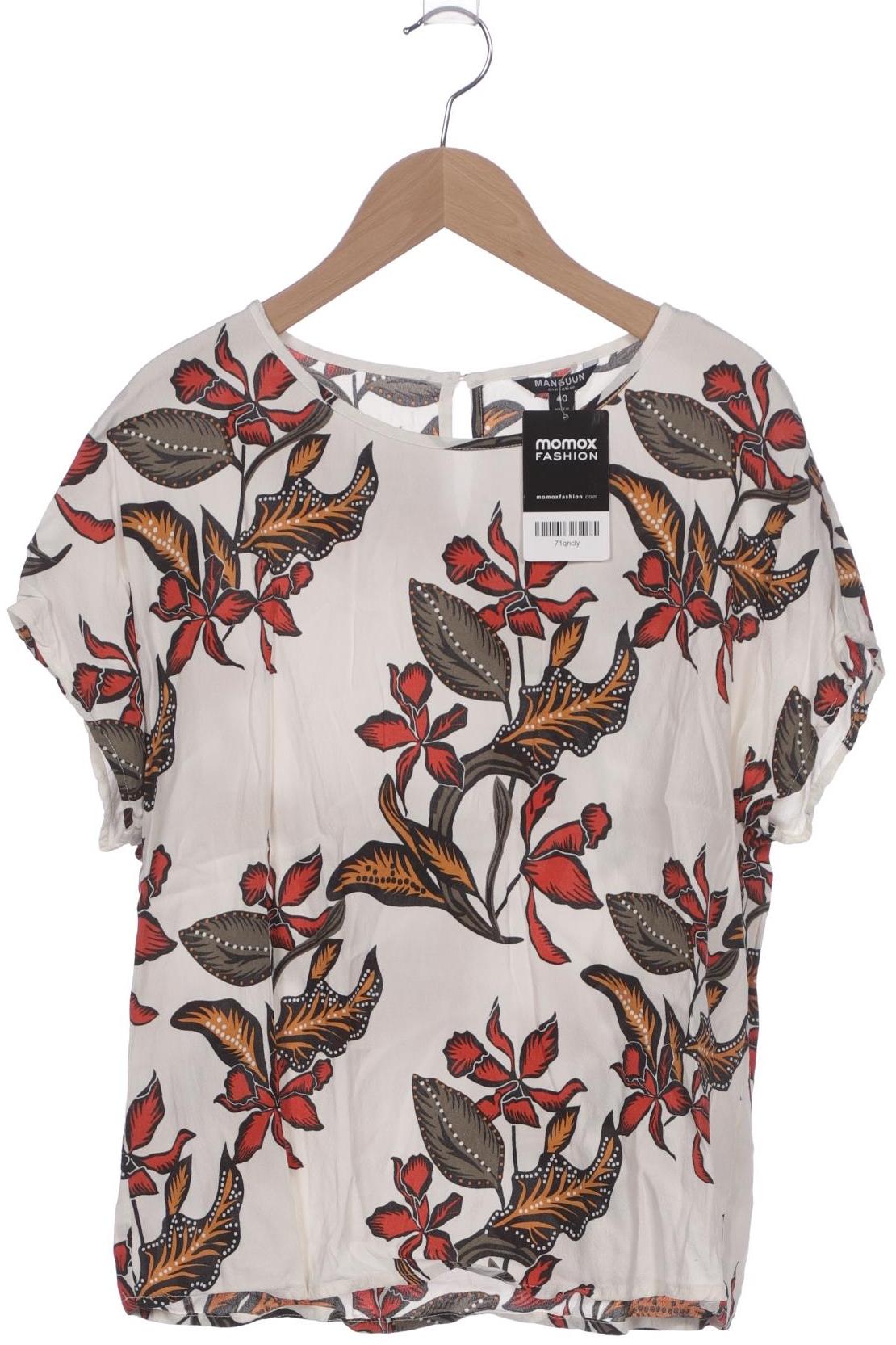 

Manguun Damen T-Shirt, weiß, Gr. 40