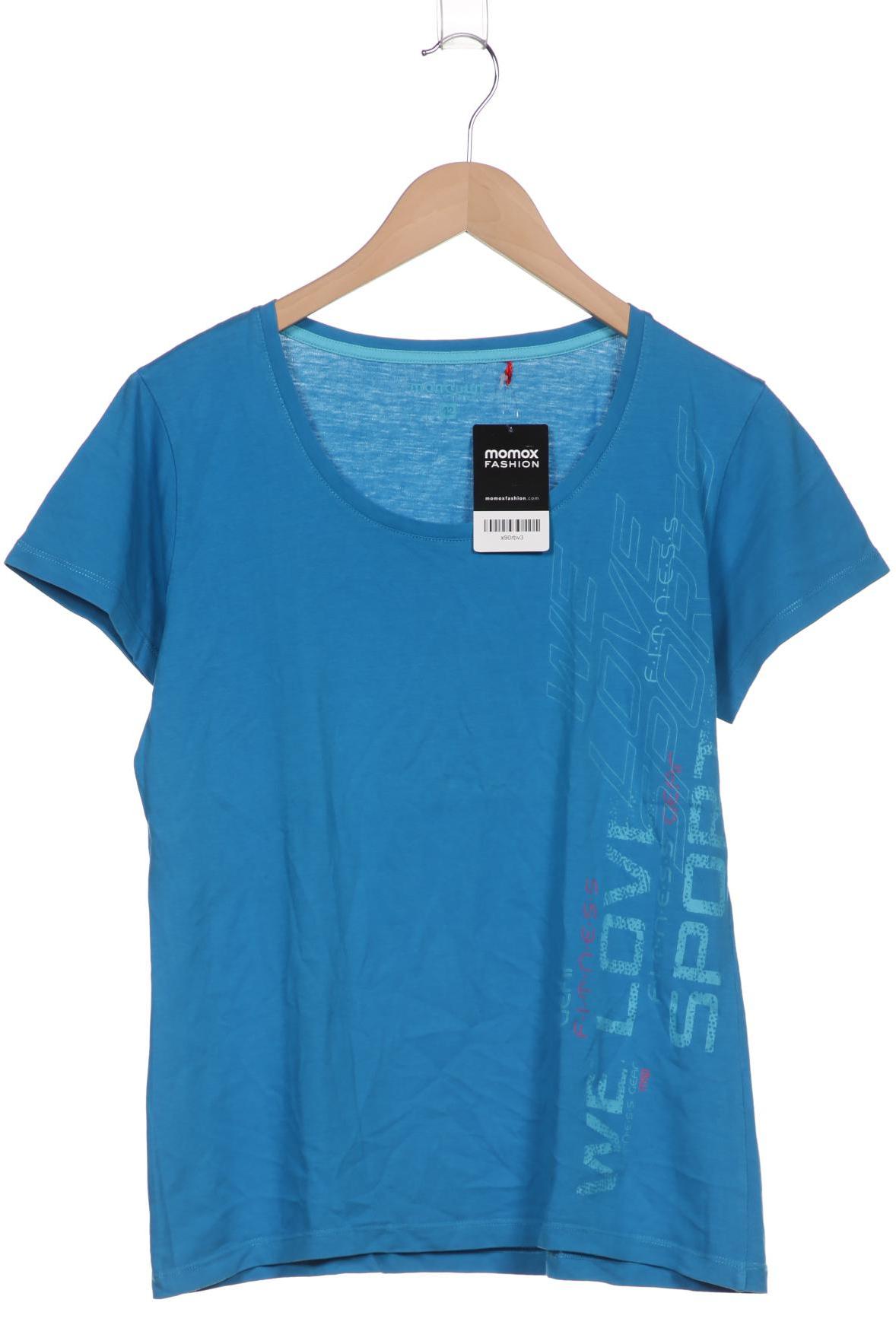

Manguun Damen T-Shirt, blau, Gr. 42