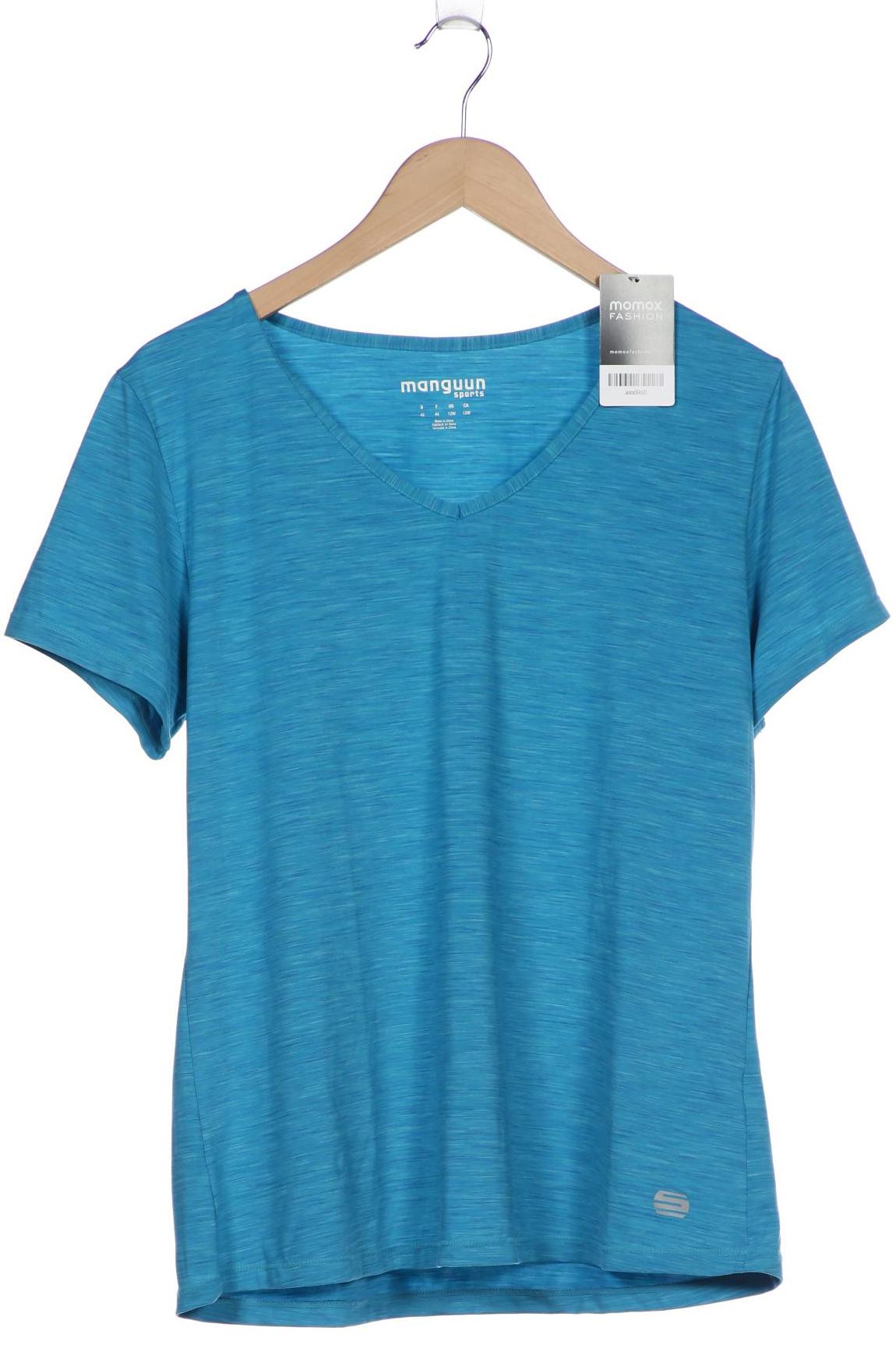 

Manguun Damen T-Shirt, blau