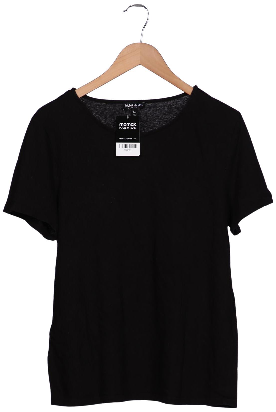 

Manguun Damen T-Shirt, schwarz, Gr. 44