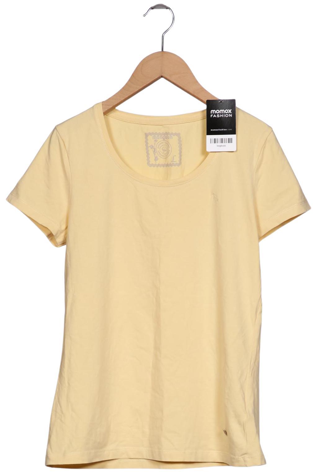 

Manguun Damen T-Shirt, gelb, Gr. 42