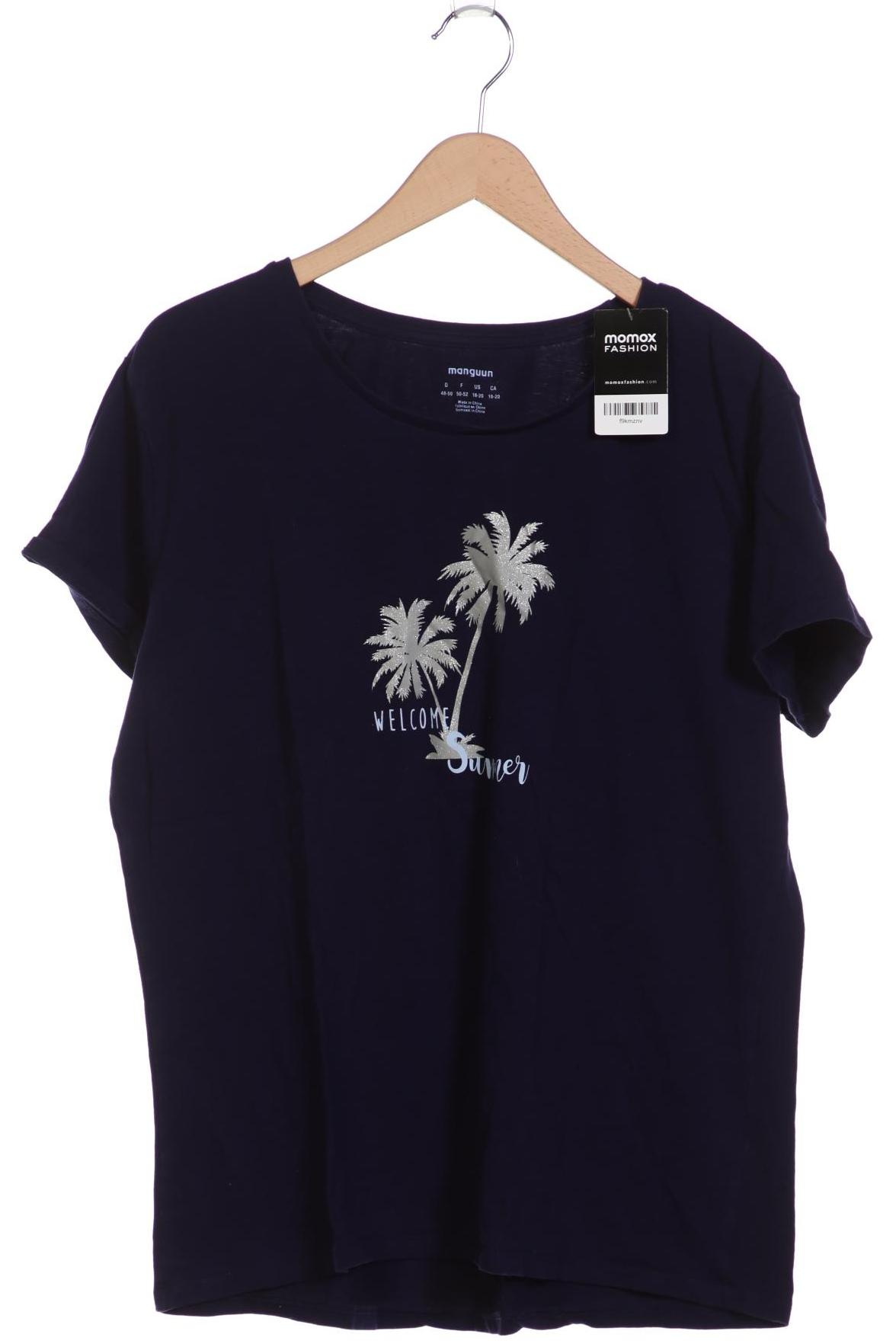 

Manguun Damen T-Shirt, marineblau, Gr. 48