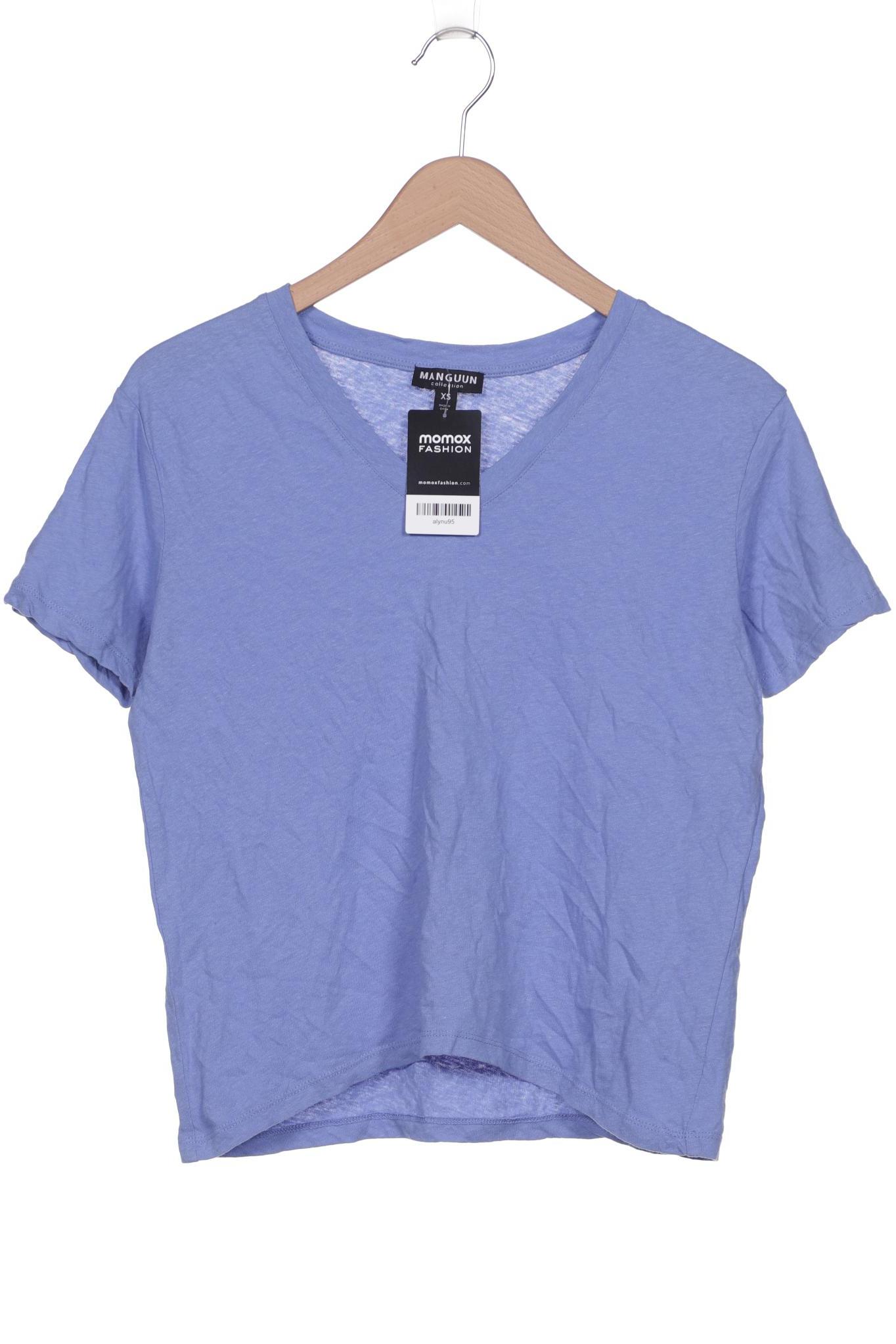 

Manguun Damen T-Shirt, blau, Gr. 34