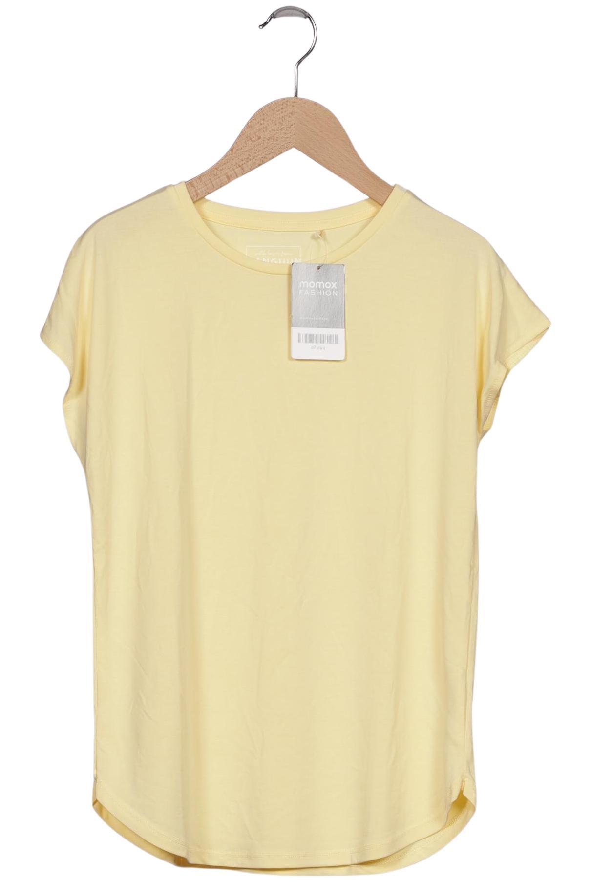

Manguun Damen T-Shirt, gelb, Gr. 34