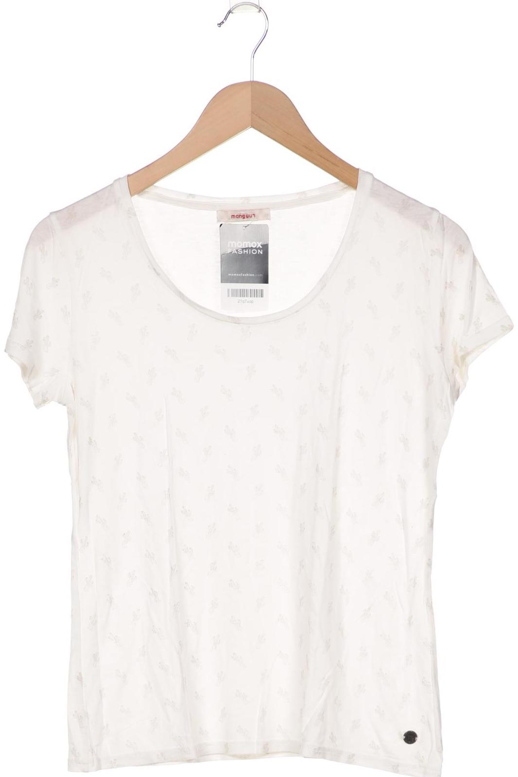 

Manguun Damen T-Shirt, weiß, Gr. 38
