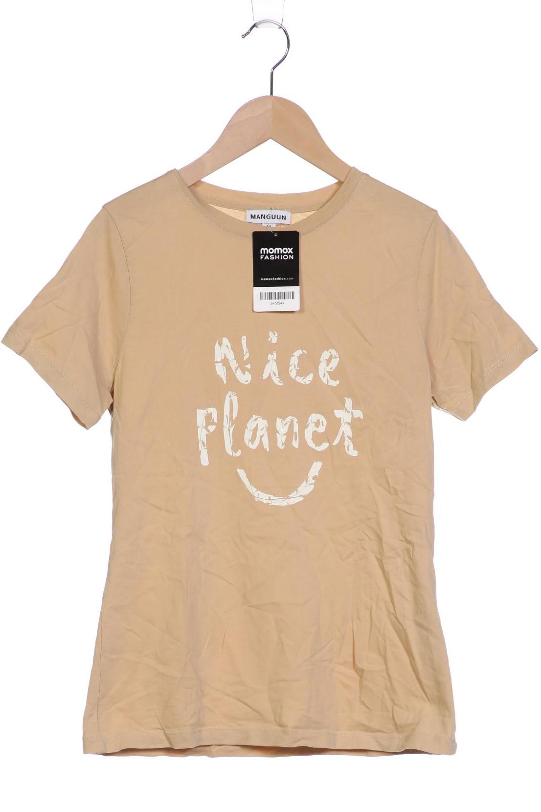 

Manguun Damen T-Shirt, beige, Gr. 38