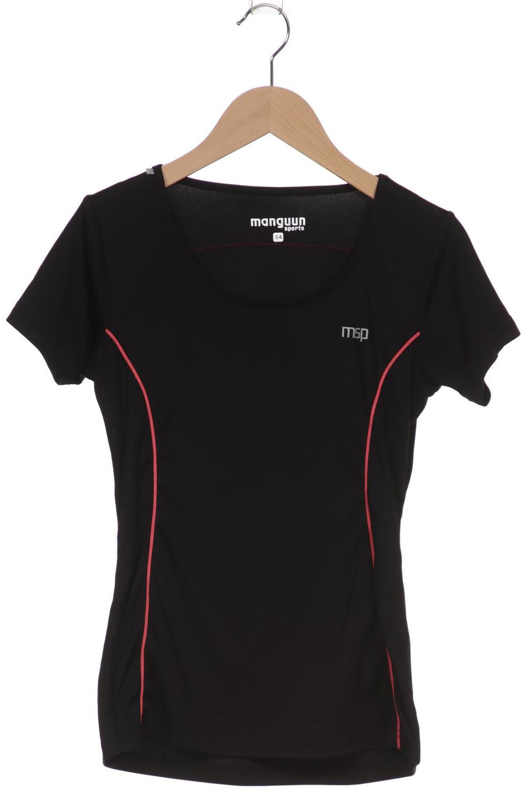 

Manguun Damen T-Shirt, schwarz, Gr. 34