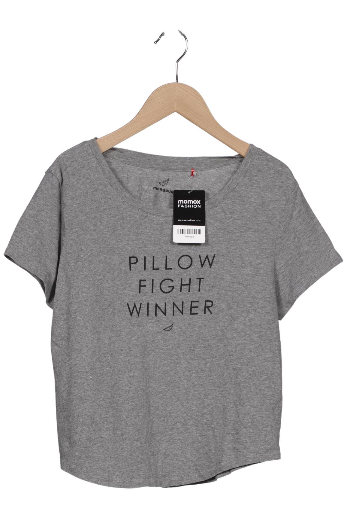 

Manguun Damen T-Shirt, grau, Gr. 36