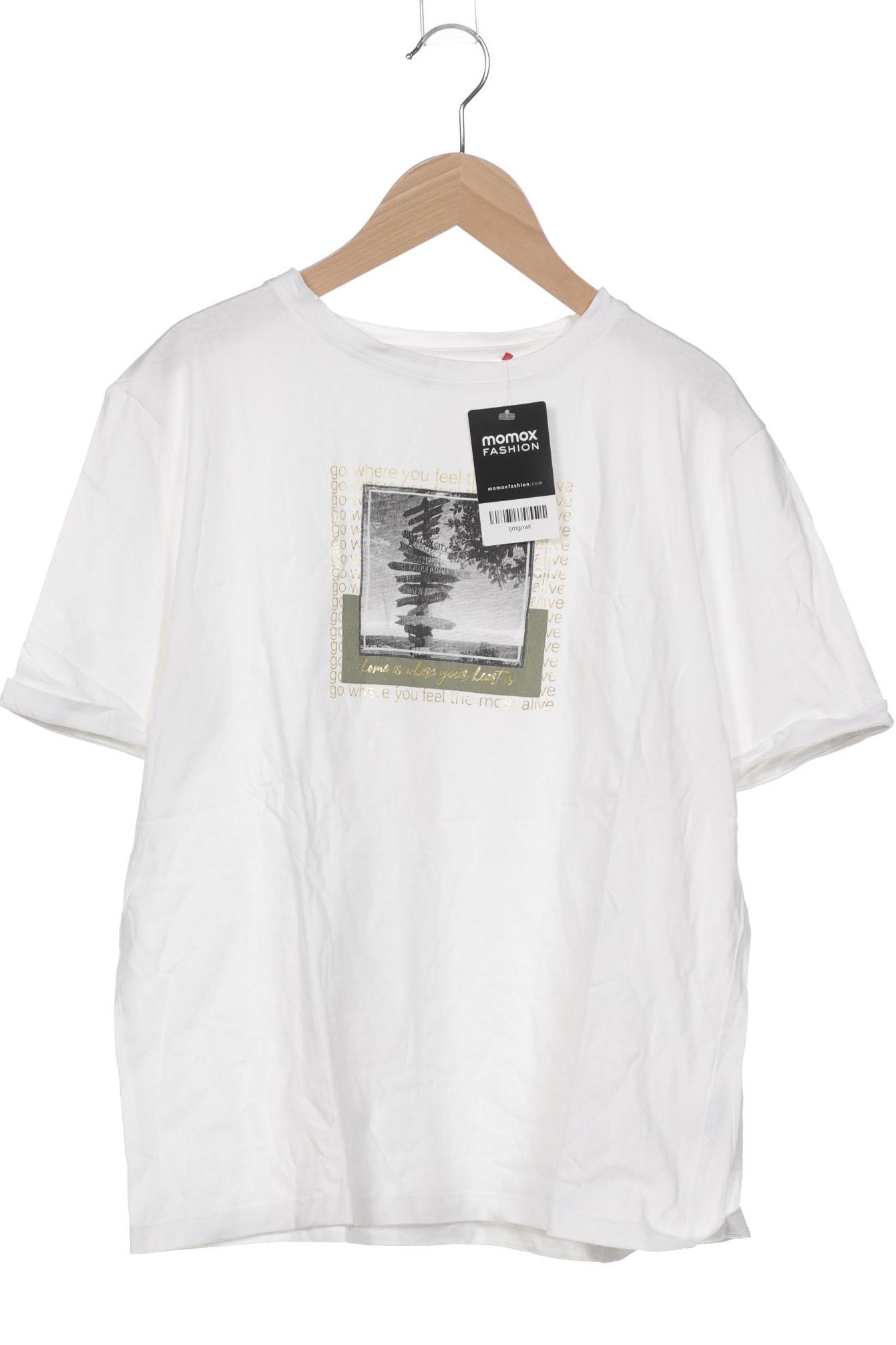 

Manguun Damen T-Shirt, weiß, Gr. 42