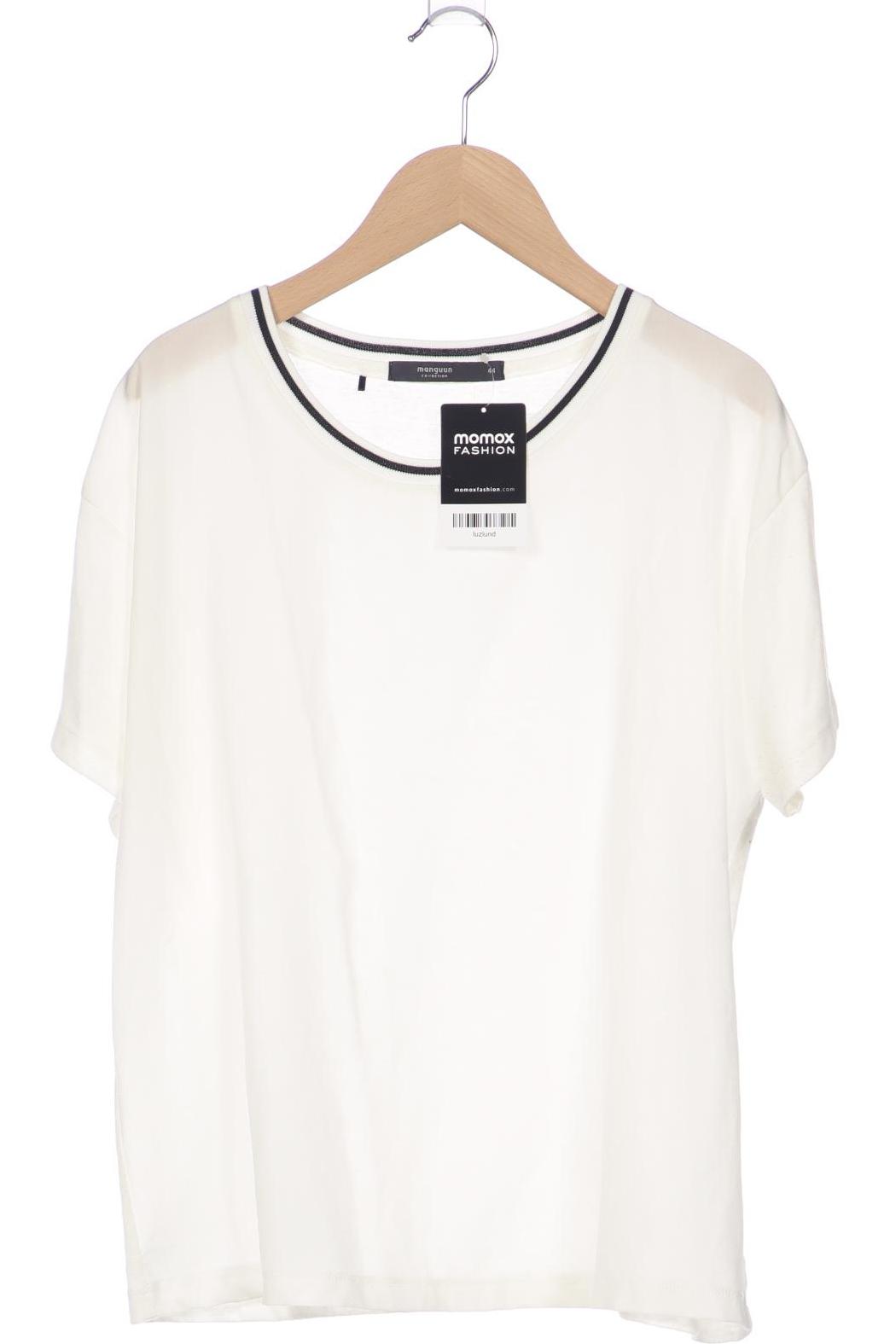 

Manguun Damen T-Shirt, weiß, Gr. 44