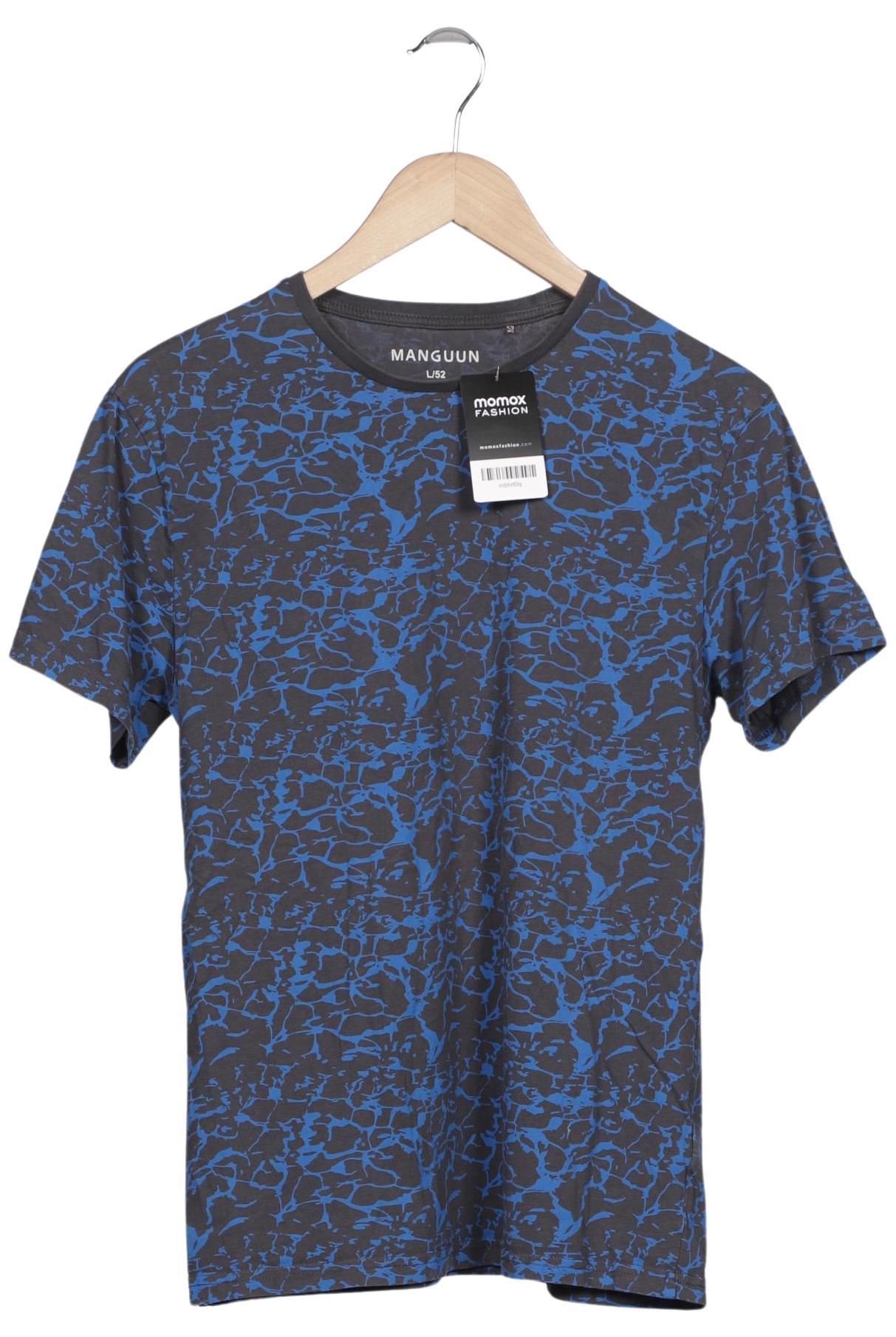 

Manguun Damen T-Shirt, blau, Gr. 52