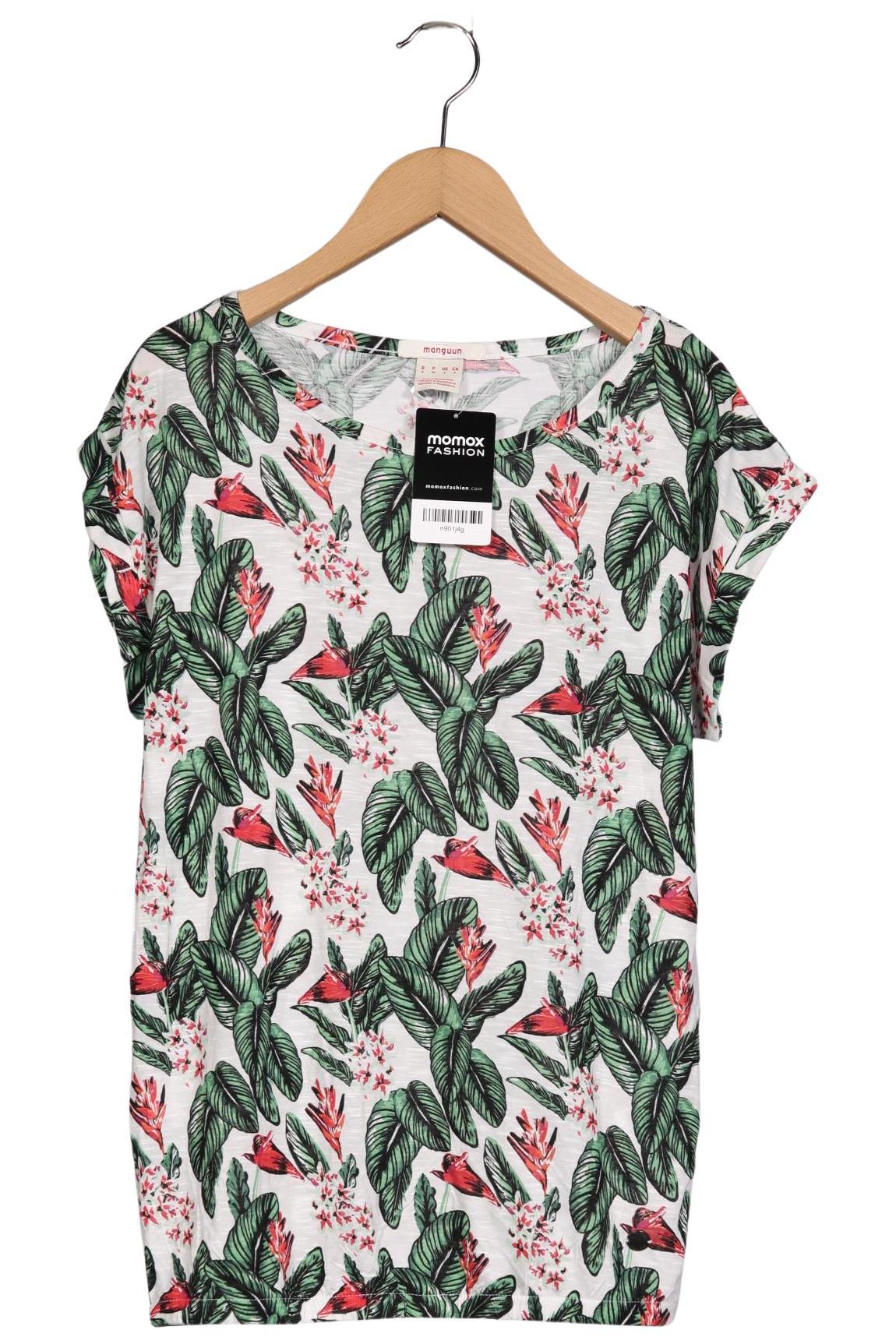 

Manguun Damen T-Shirt, weiß, Gr. 36