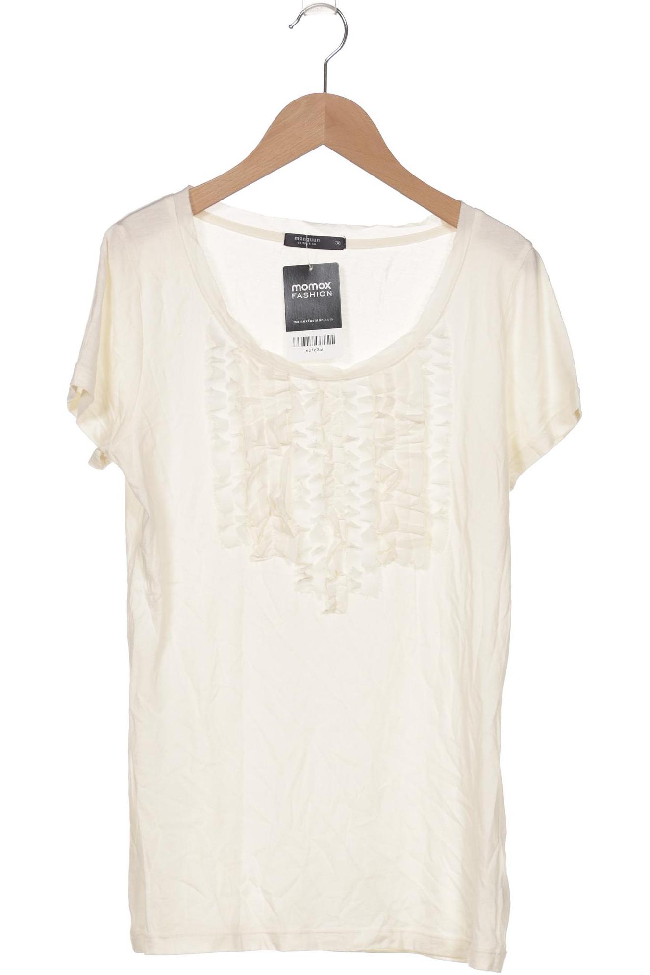 

Manguun Damen T-Shirt, cremeweiß, Gr. 38