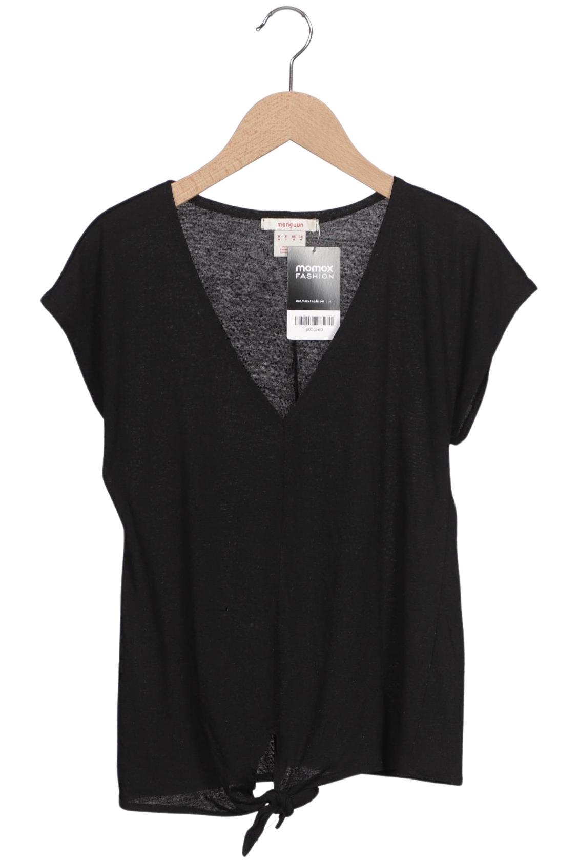 

Manguun Damen T-Shirt, schwarz, Gr. 38
