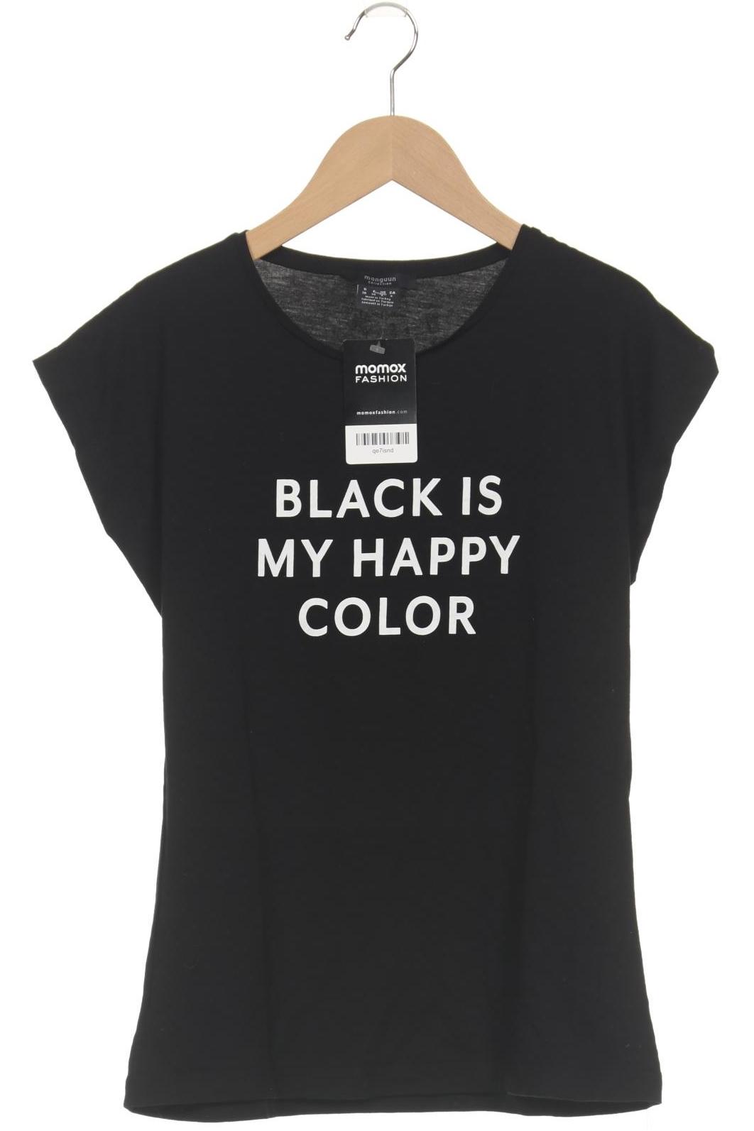 

Manguun Damen T-Shirt, schwarz, Gr. 36