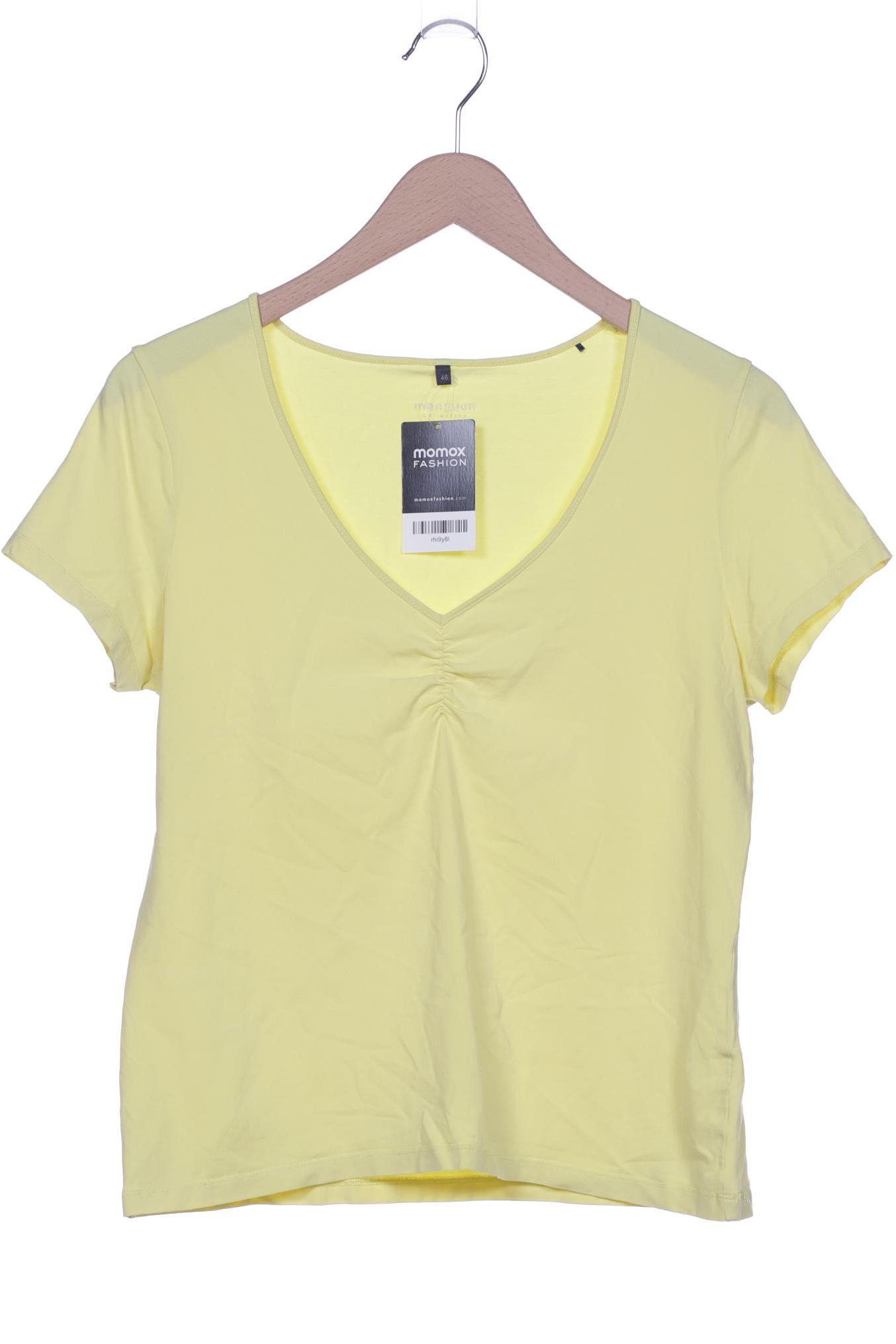 

Manguun Damen T-Shirt, gelb, Gr. 46