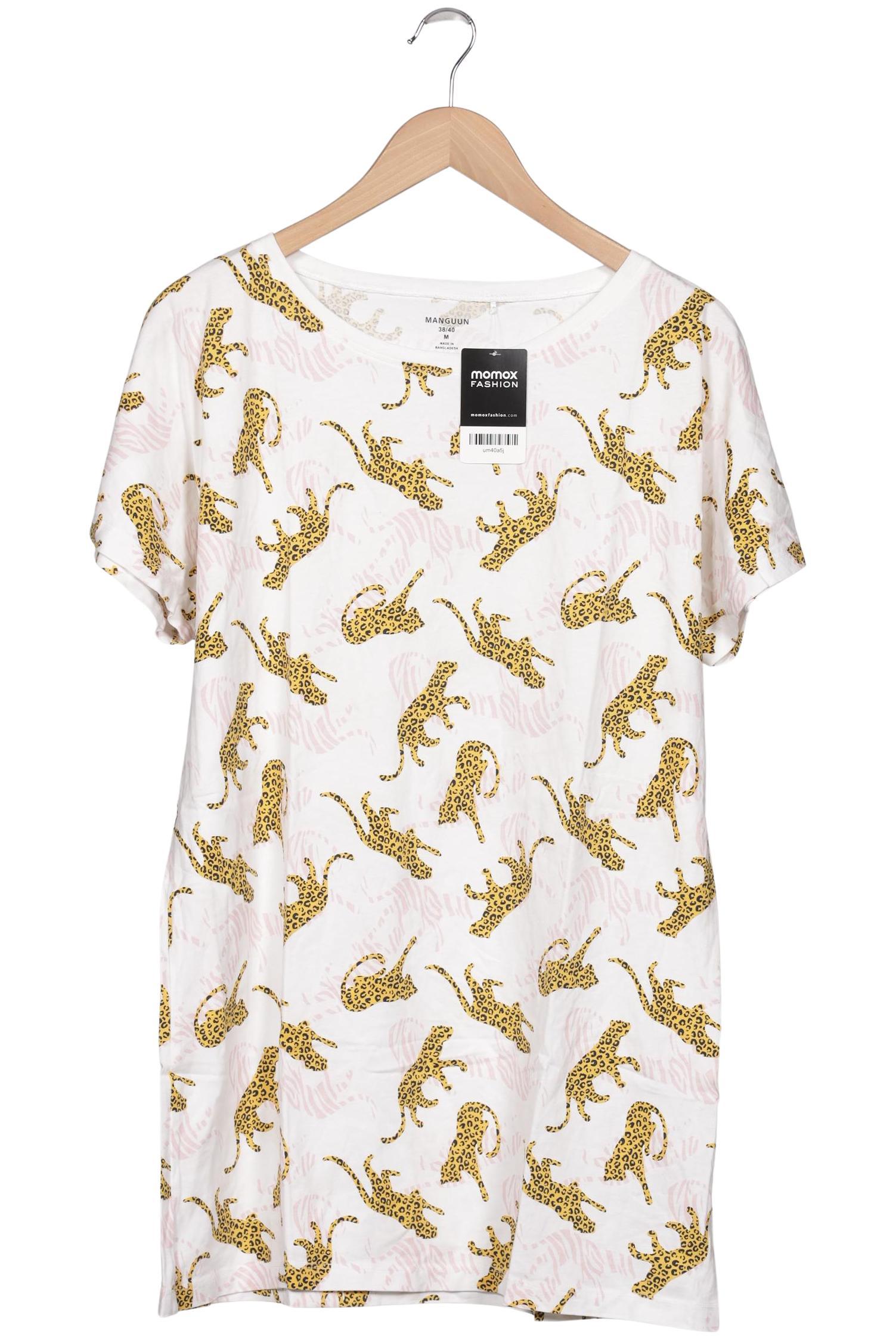 

Manguun Damen T-Shirt, weiß, Gr. 38
