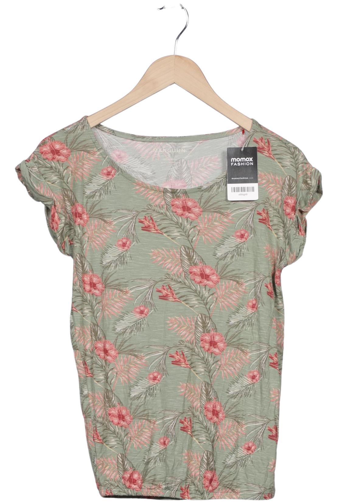 

Manguun Damen T-Shirt, hellgrün, Gr. 36