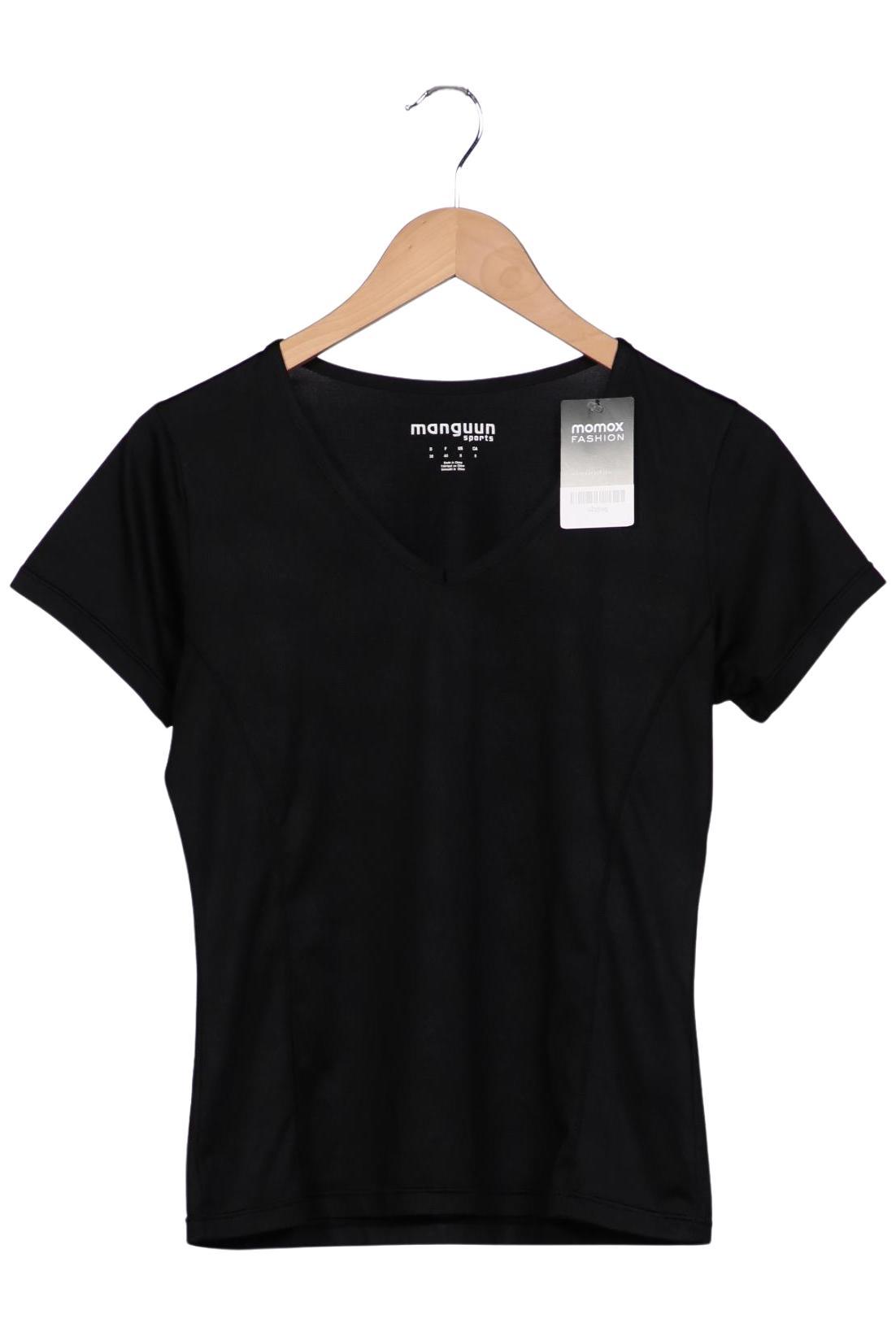 

Manguun Damen T-Shirt, schwarz, Gr. 38