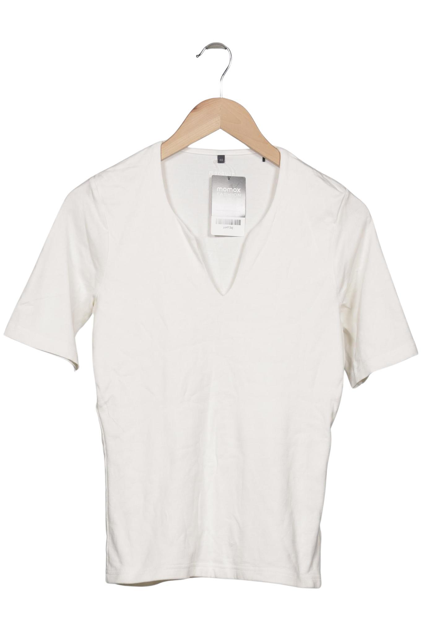 

Manguun Damen T-Shirt, cremeweiß, Gr. 40
