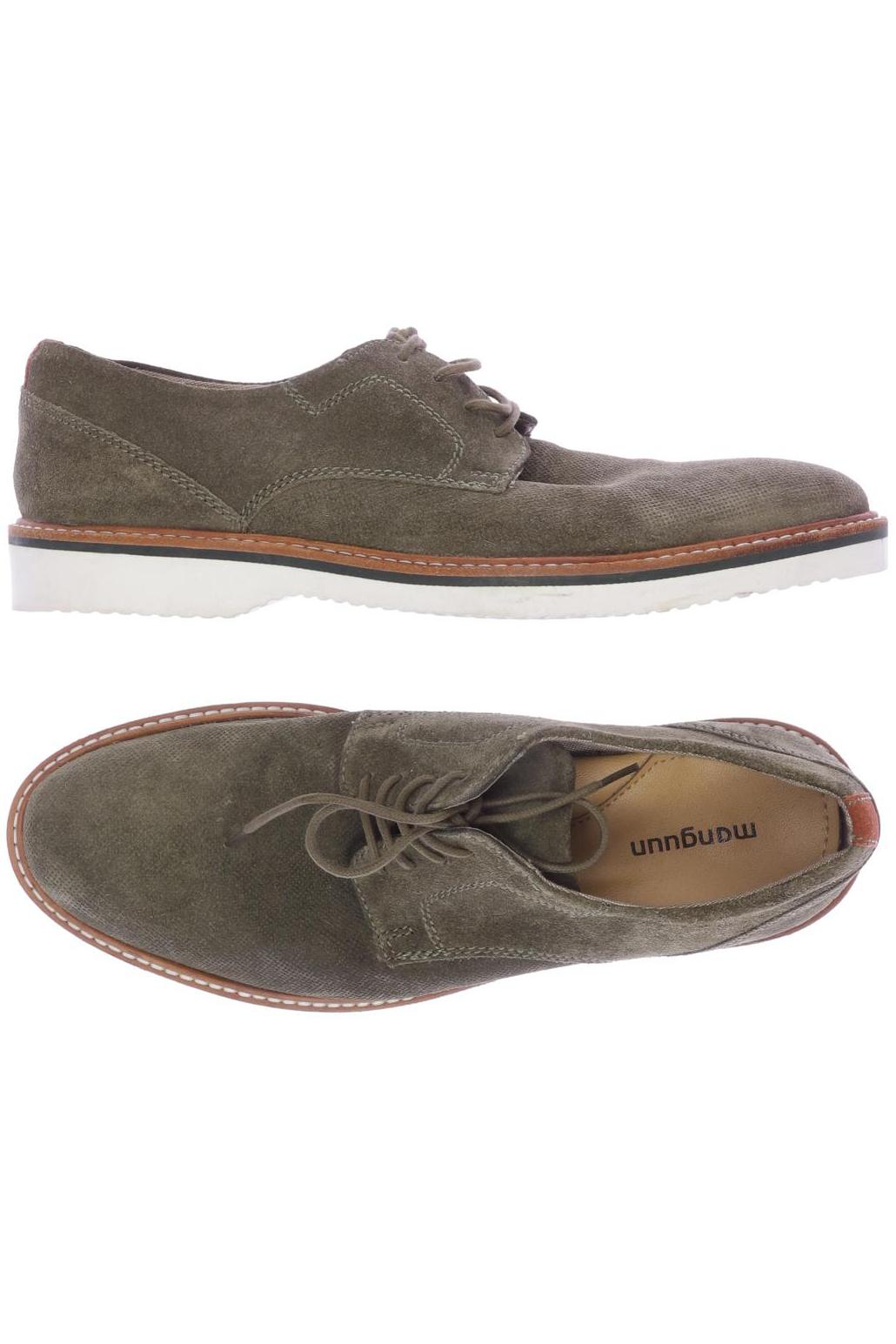 

Manguun Herren Halbschuh, grün, Gr. 42