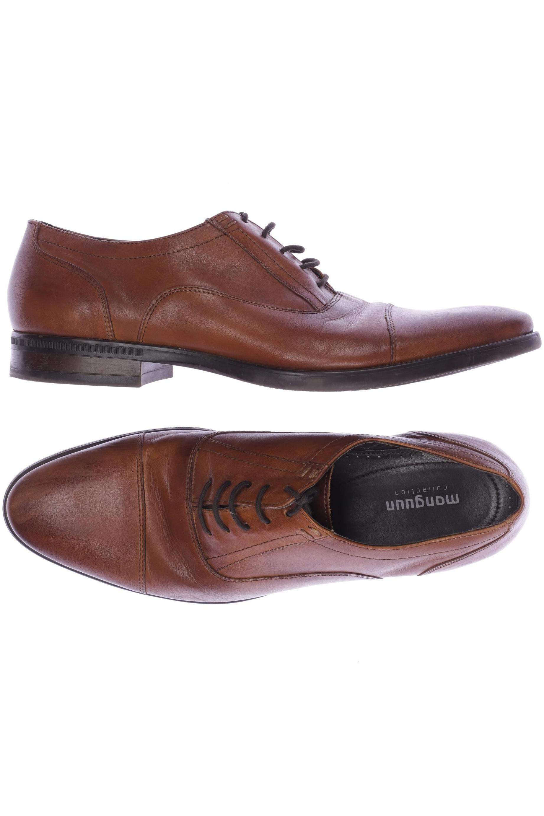 

Manguun Herren Halbschuh, braun, Gr. 45