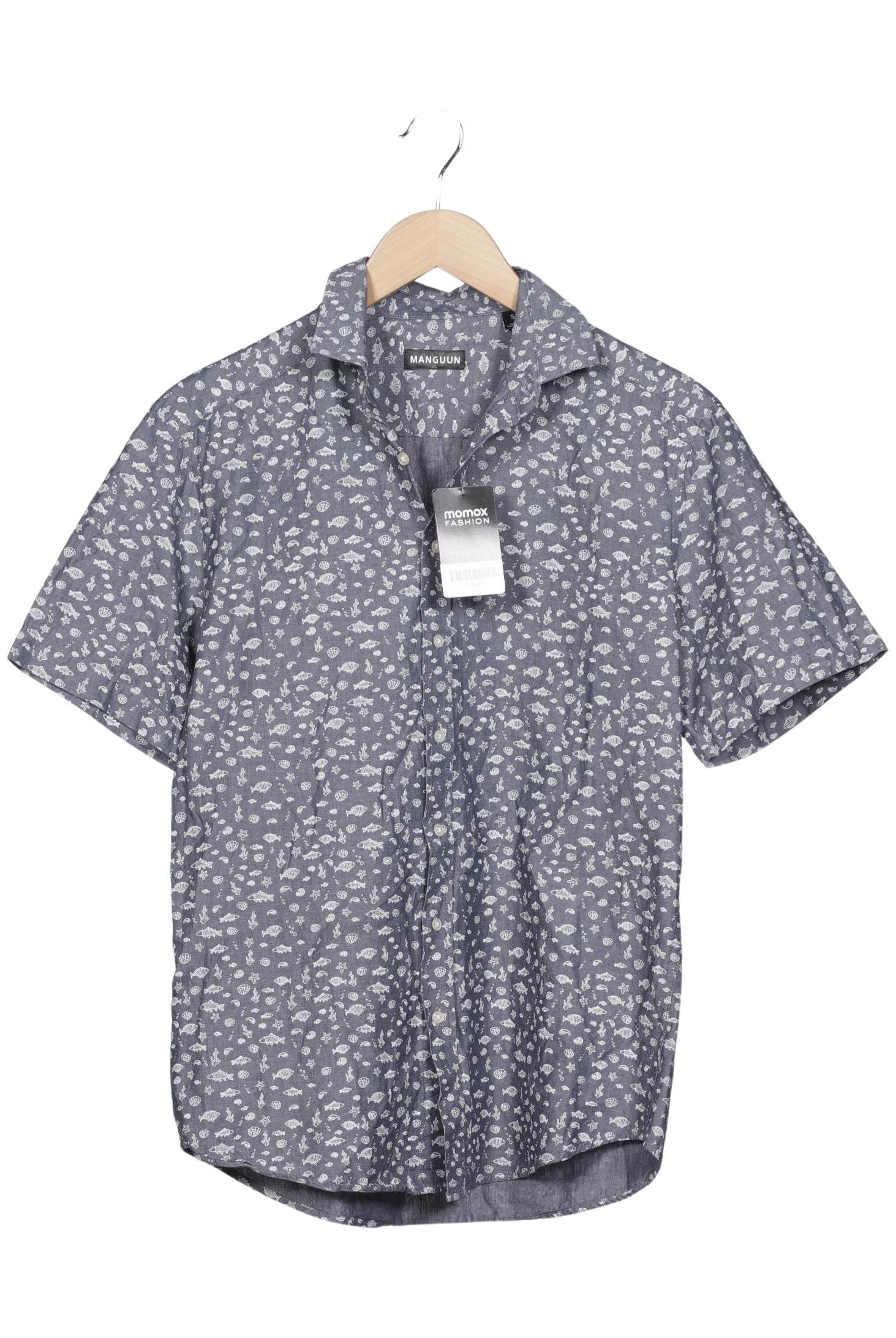 

Manguun Herren Hemd, blau, Gr. 46