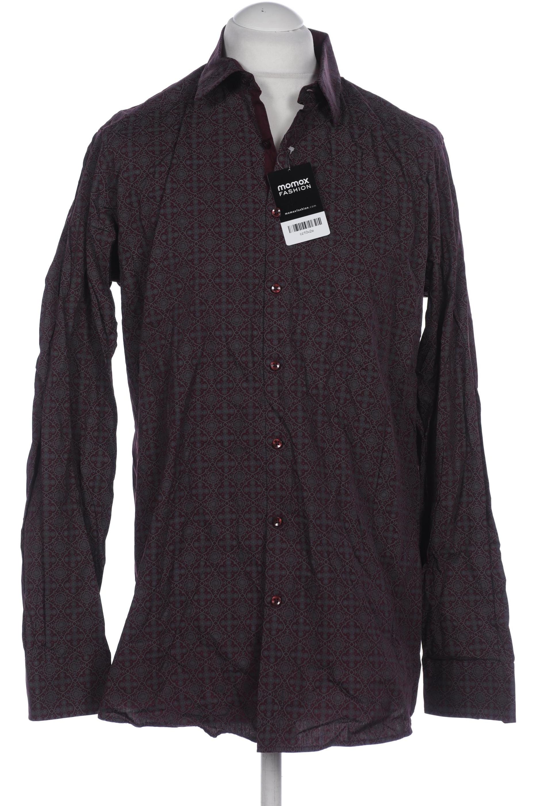 Thumbnail - Manguun Herren Hemd, bordeaux, Gr. 54