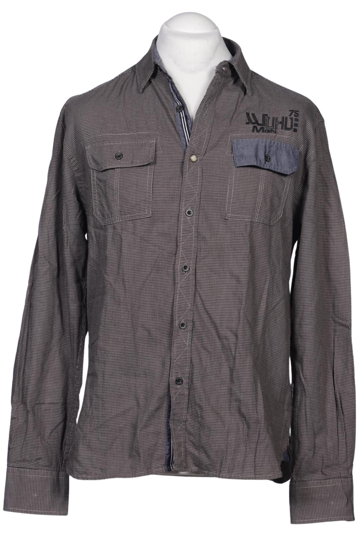 

Manguun Herren Hemd, grau, Gr. 52