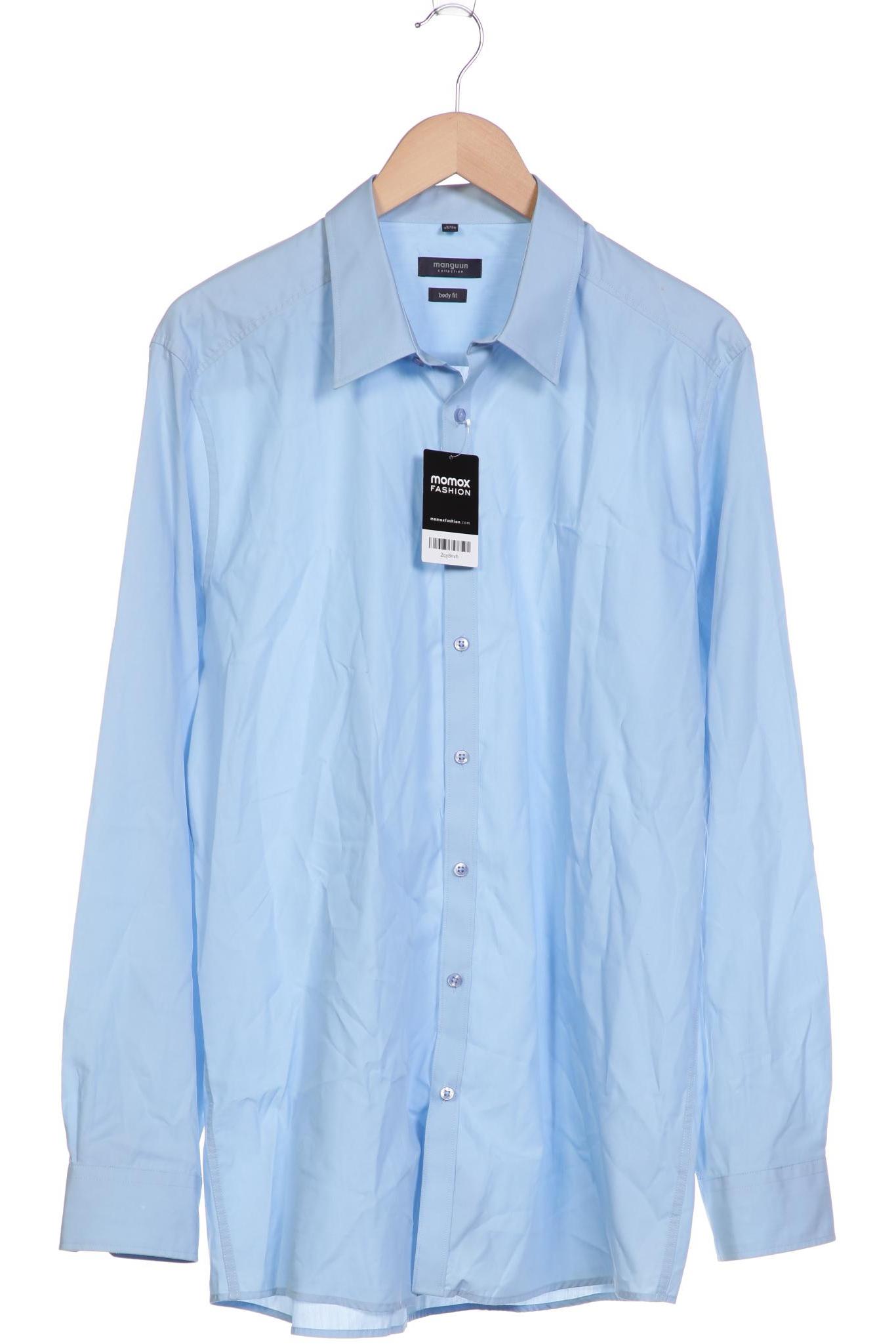 

Manguun Herren Hemd, hellblau, Gr. 56