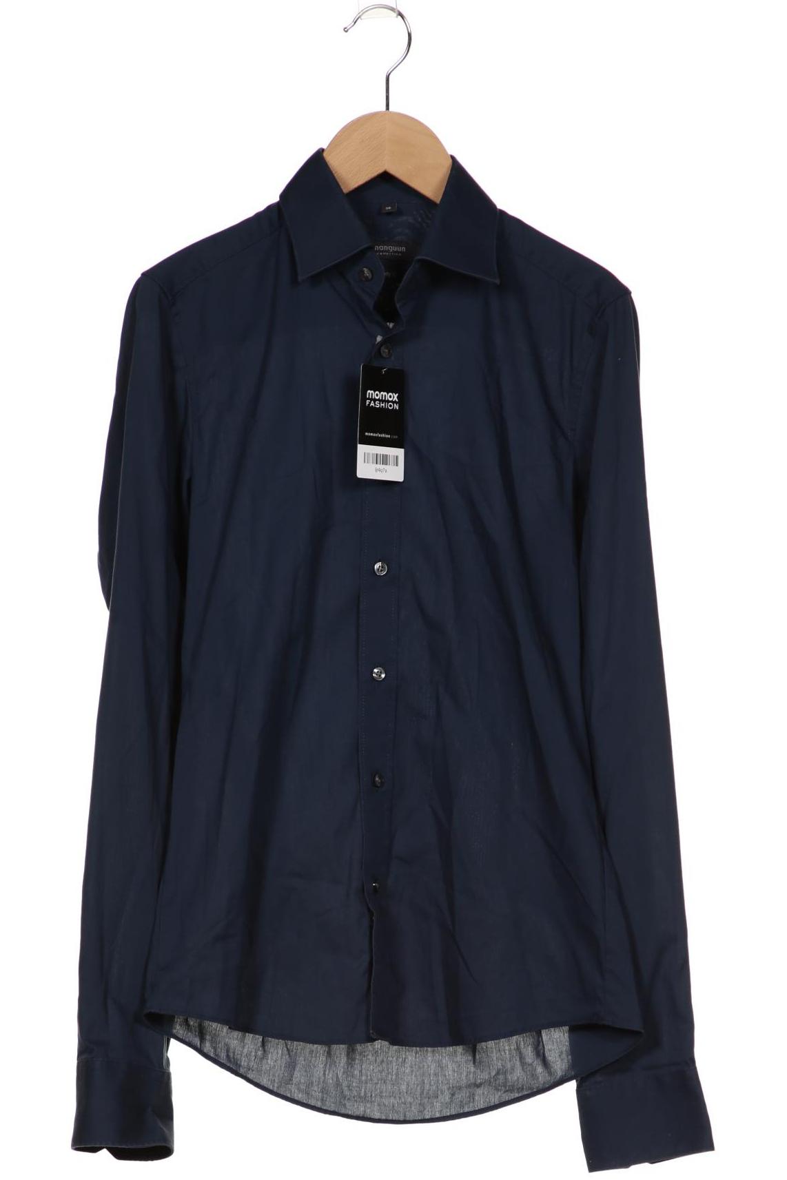

Manguun Herren Hemd, marineblau