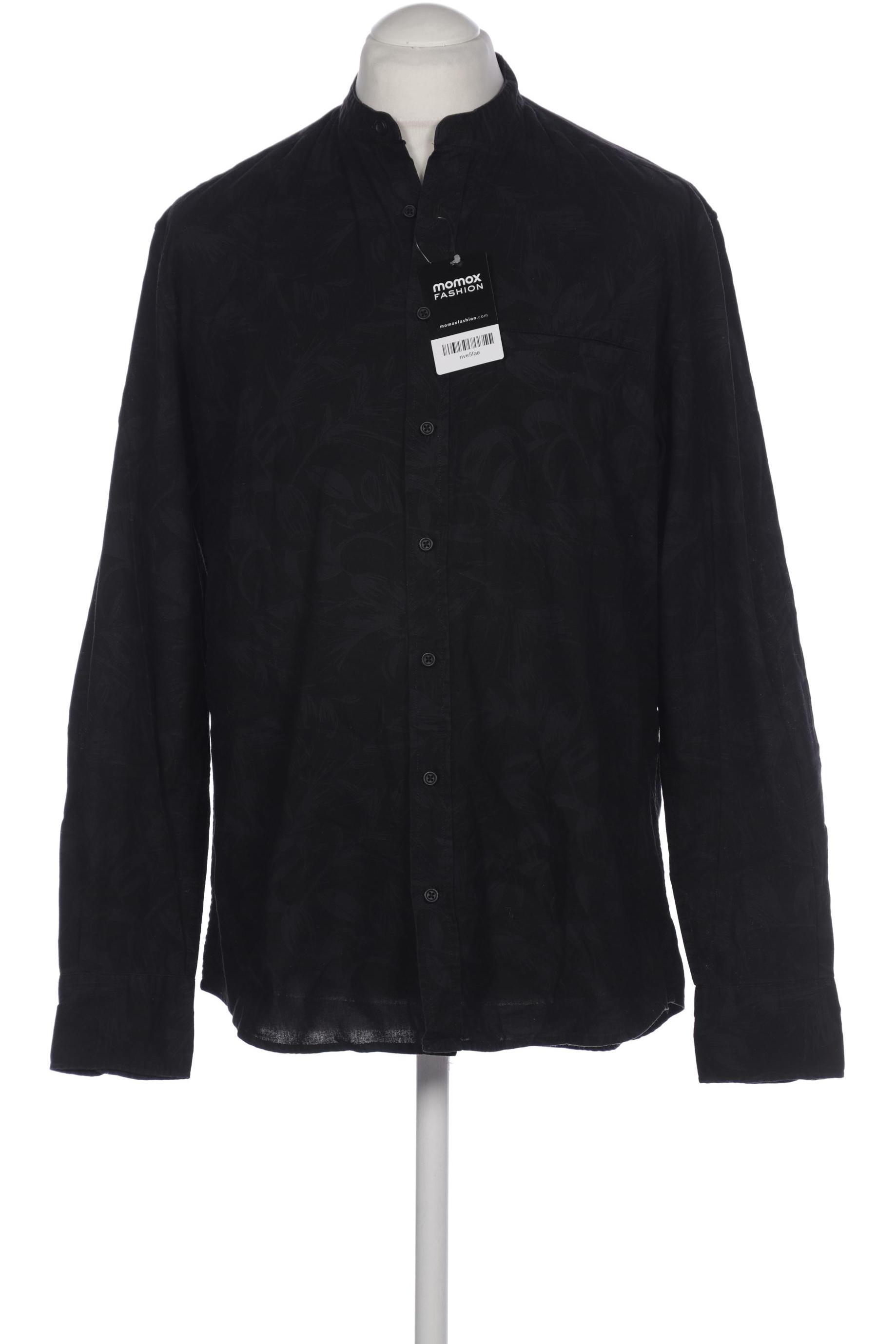 

Manguun Herren Hemd, schwarz, Gr. 48