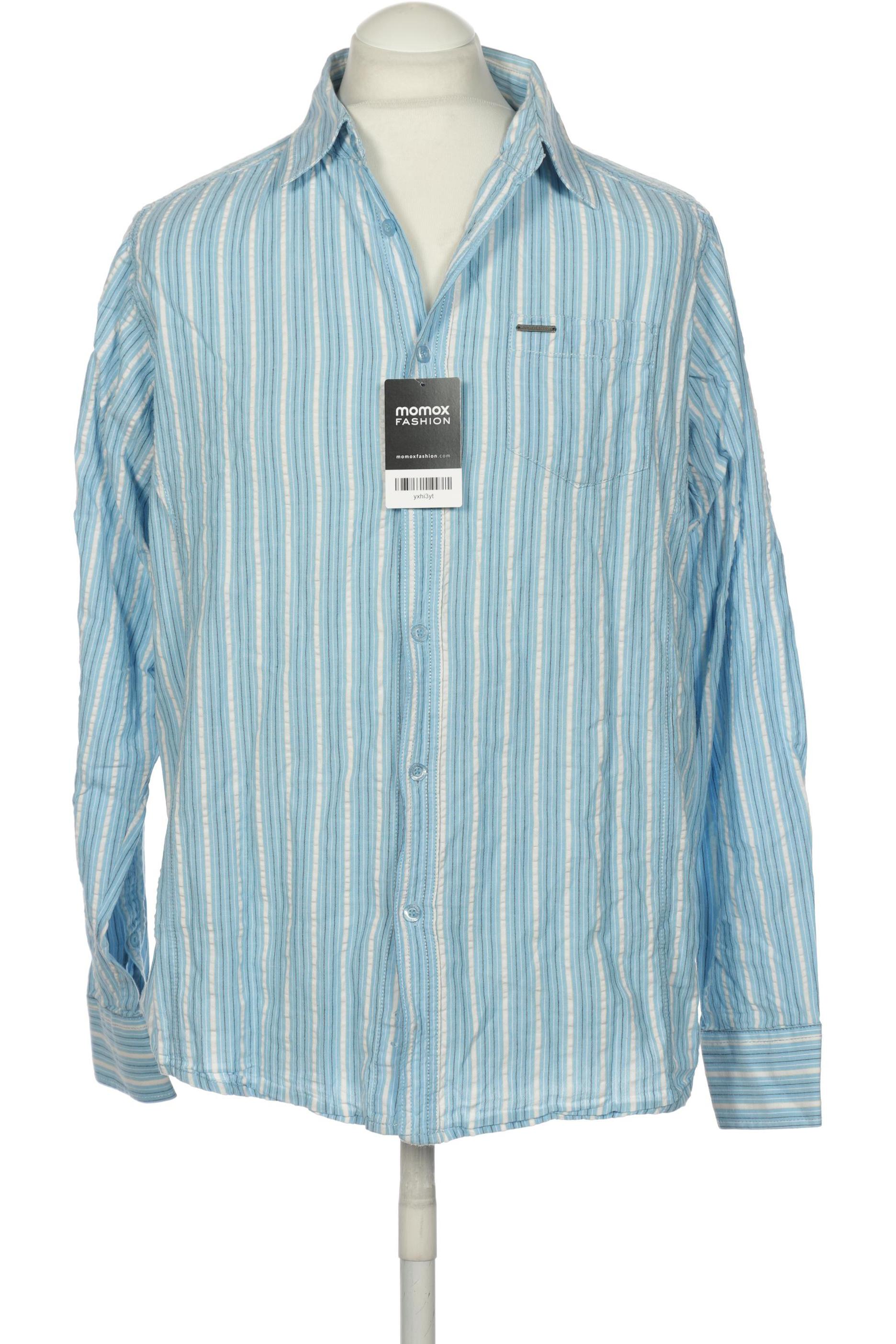 

Manguun Herren Hemd, blau