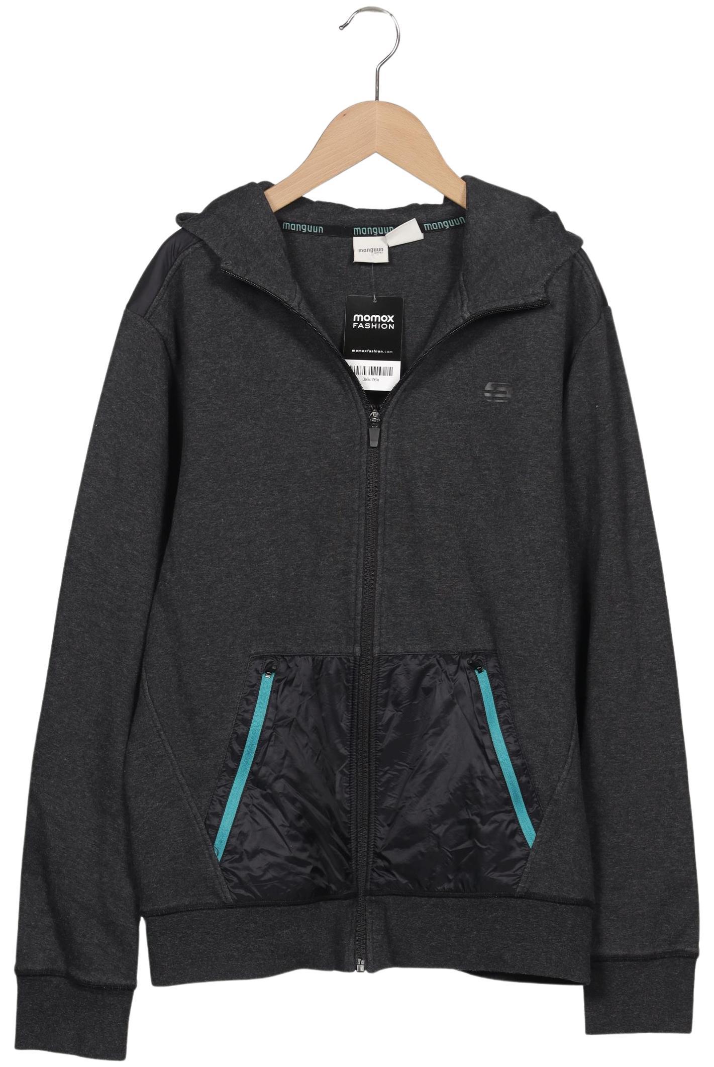 Thumbnail - Manguun Herren Kapuzenpullover, grau, Gr. 48