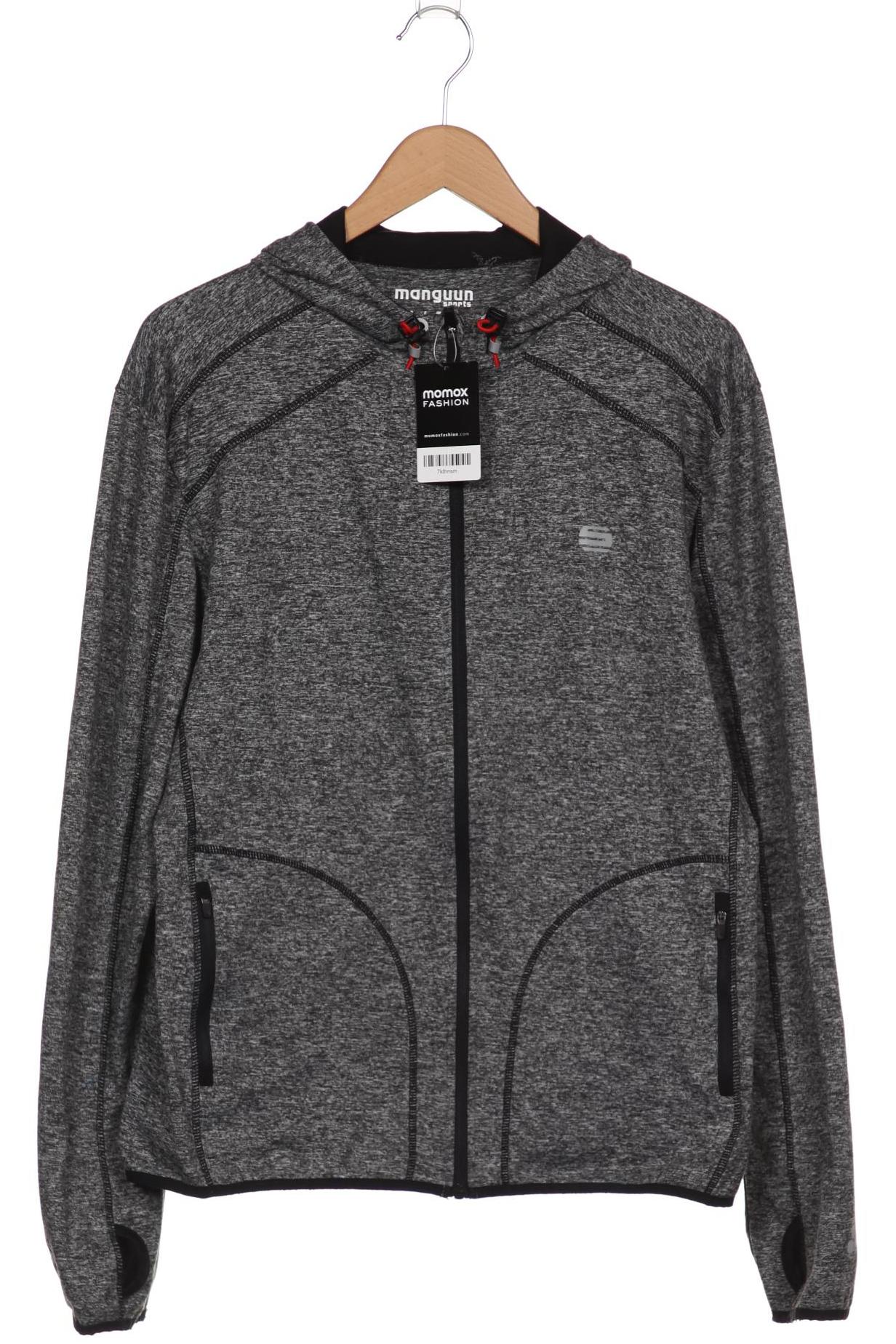 

Manguun Herren Kapuzenpullover, grau