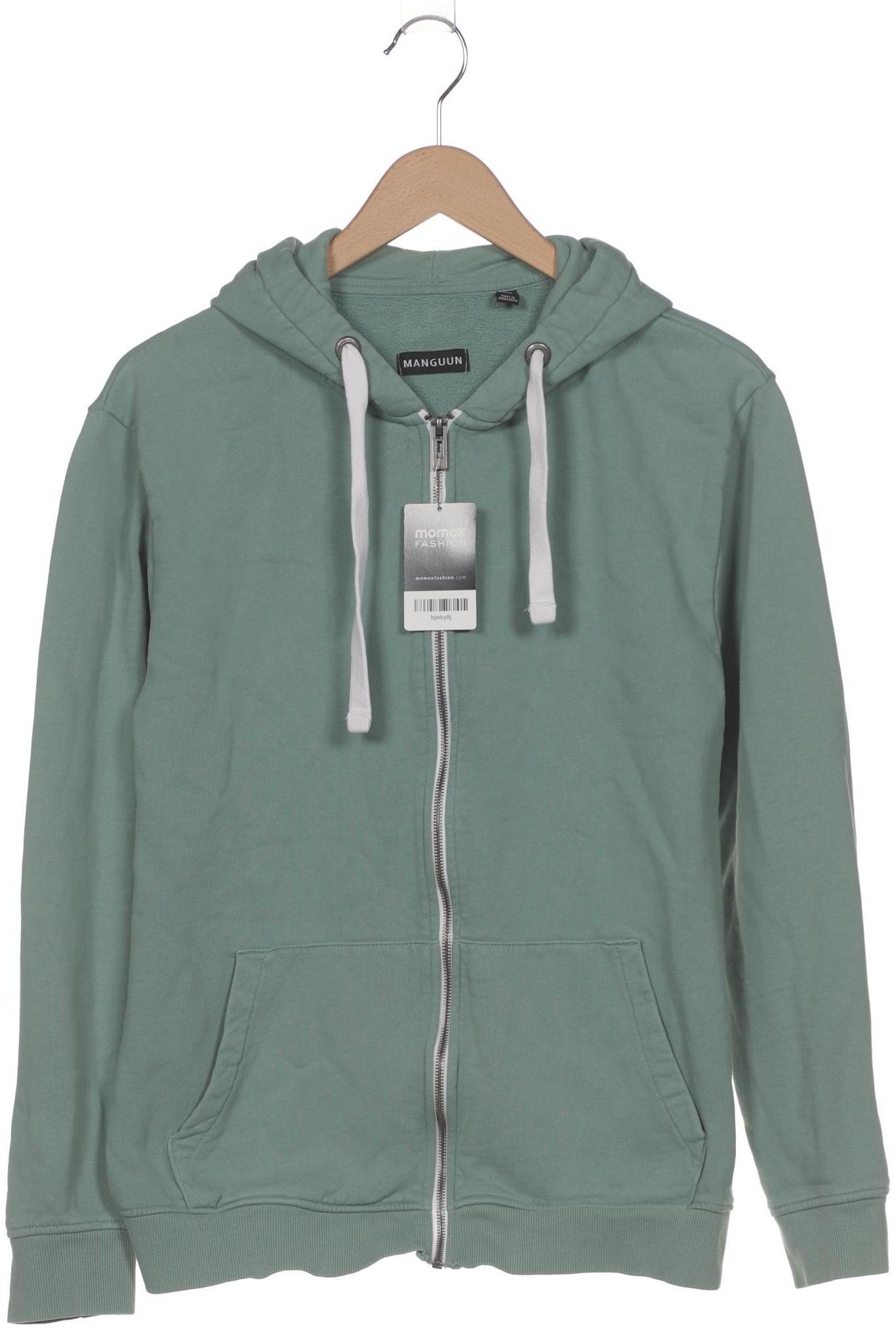 

Manguun Herren Kapuzenpullover, grün, Gr. 54