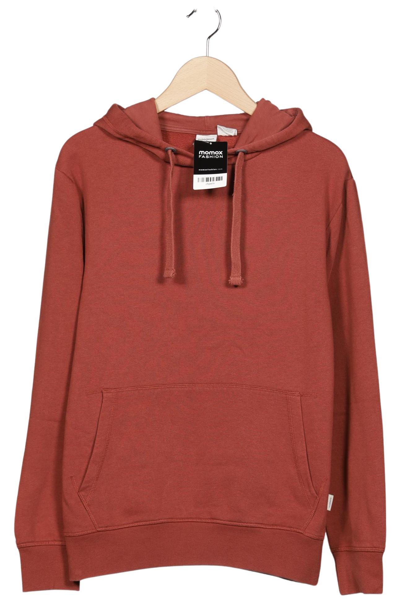 

Manguun Herren Kapuzenpullover, rot, Gr. 48