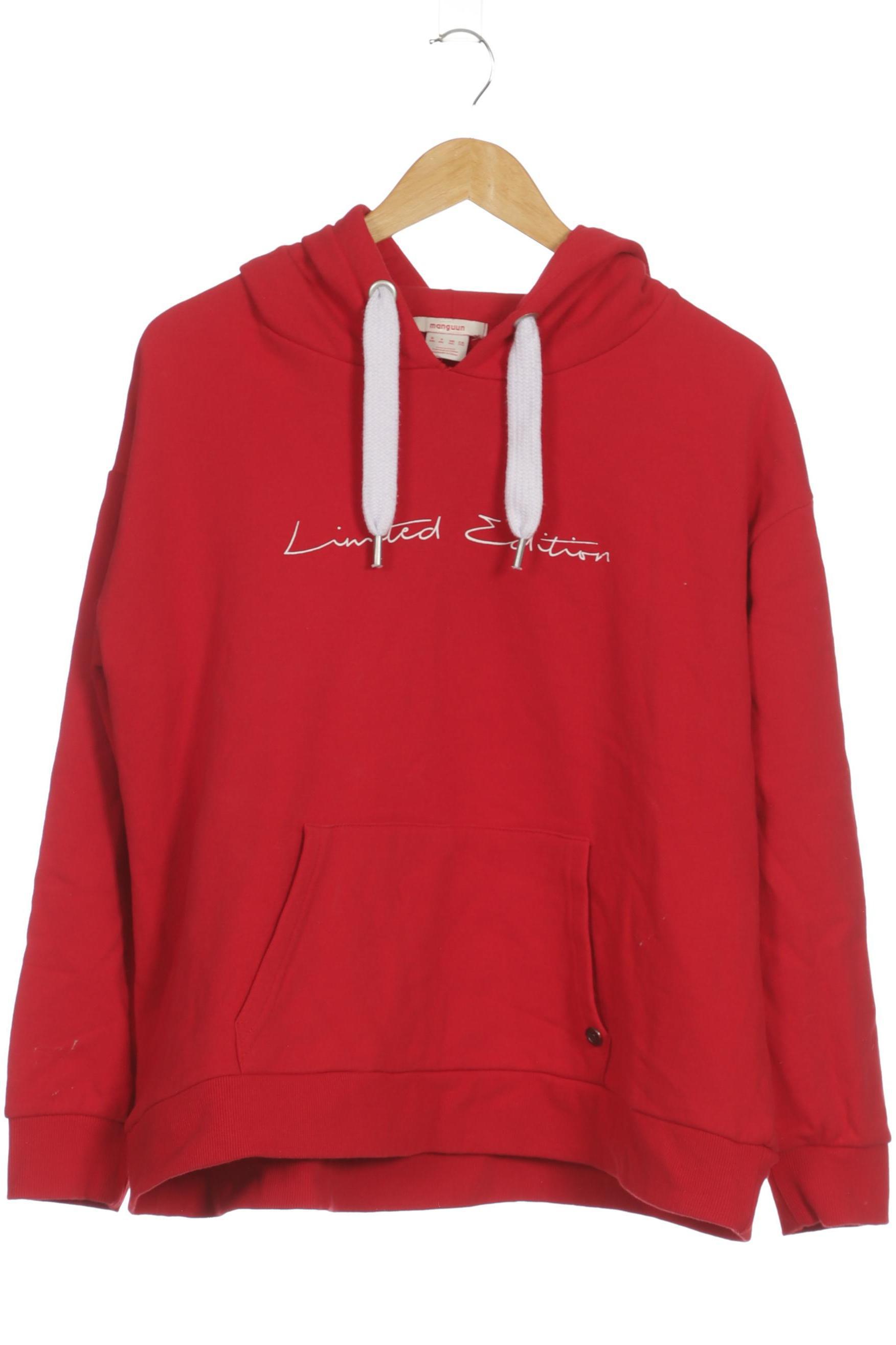 

Manguun Herren Kapuzenpullover, rot, Gr.