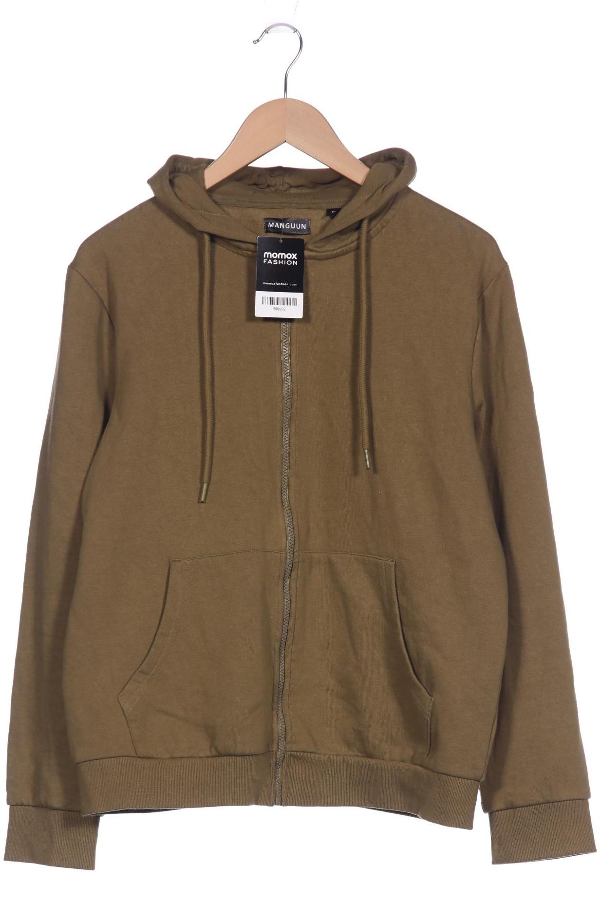 

Manguun Herren Kapuzenpullover, grün, Gr. 48